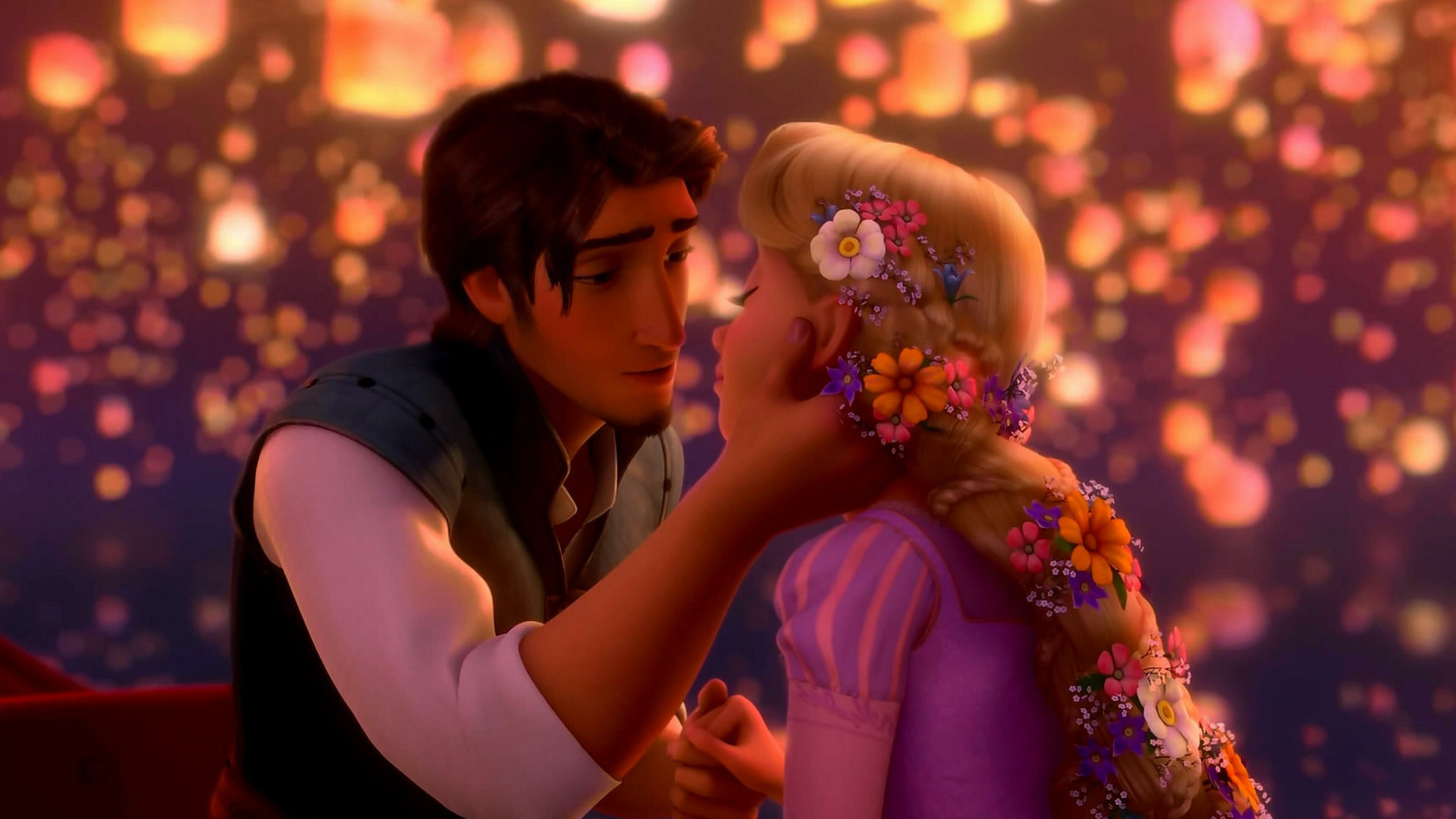 Tangled: The story based on the German fairy tale Rapunzel. 3840x2160 4K Wallpaper.