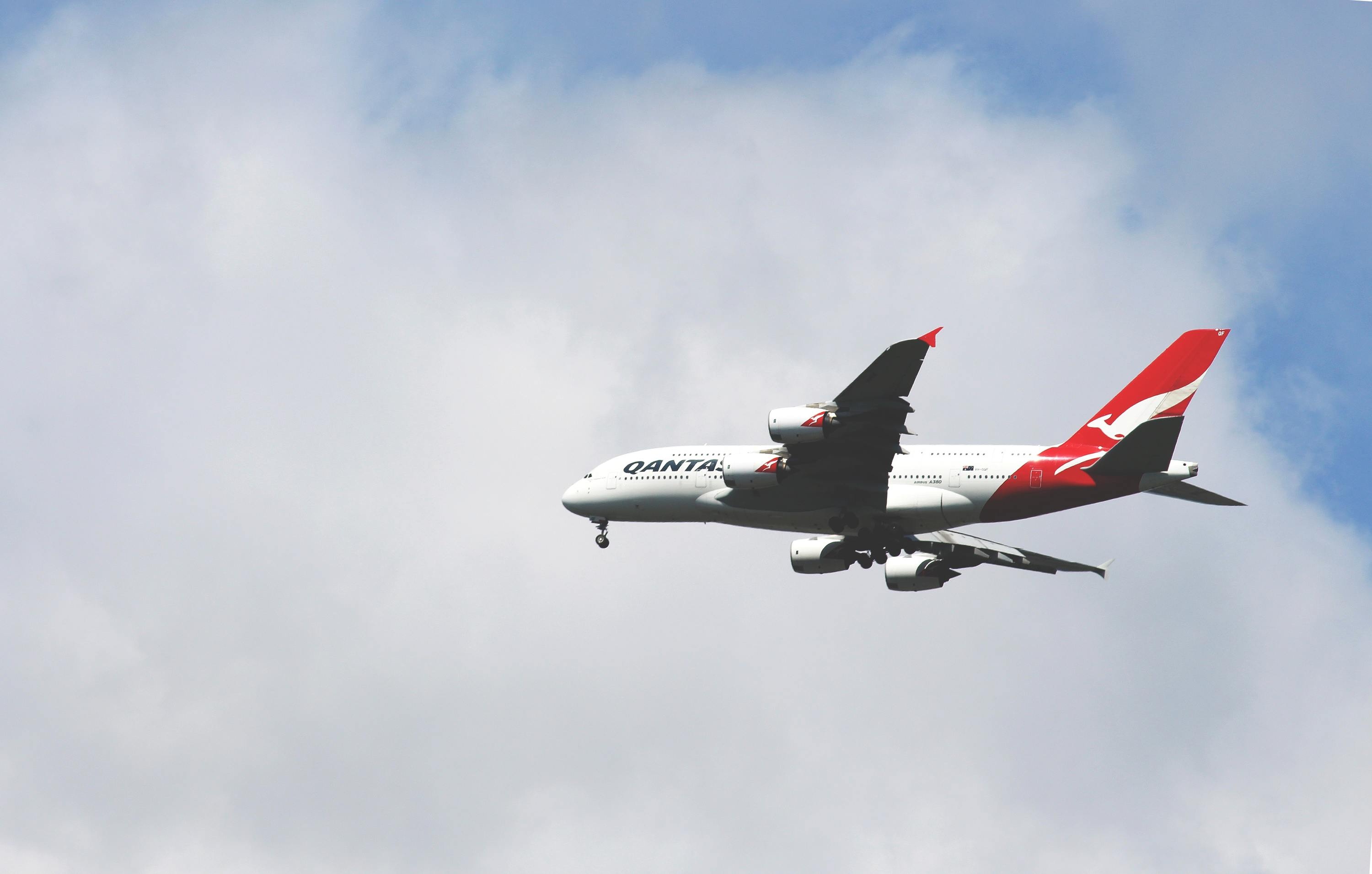 Qantas, Travels, Resume international flights, December, 3000x1910 HD Desktop