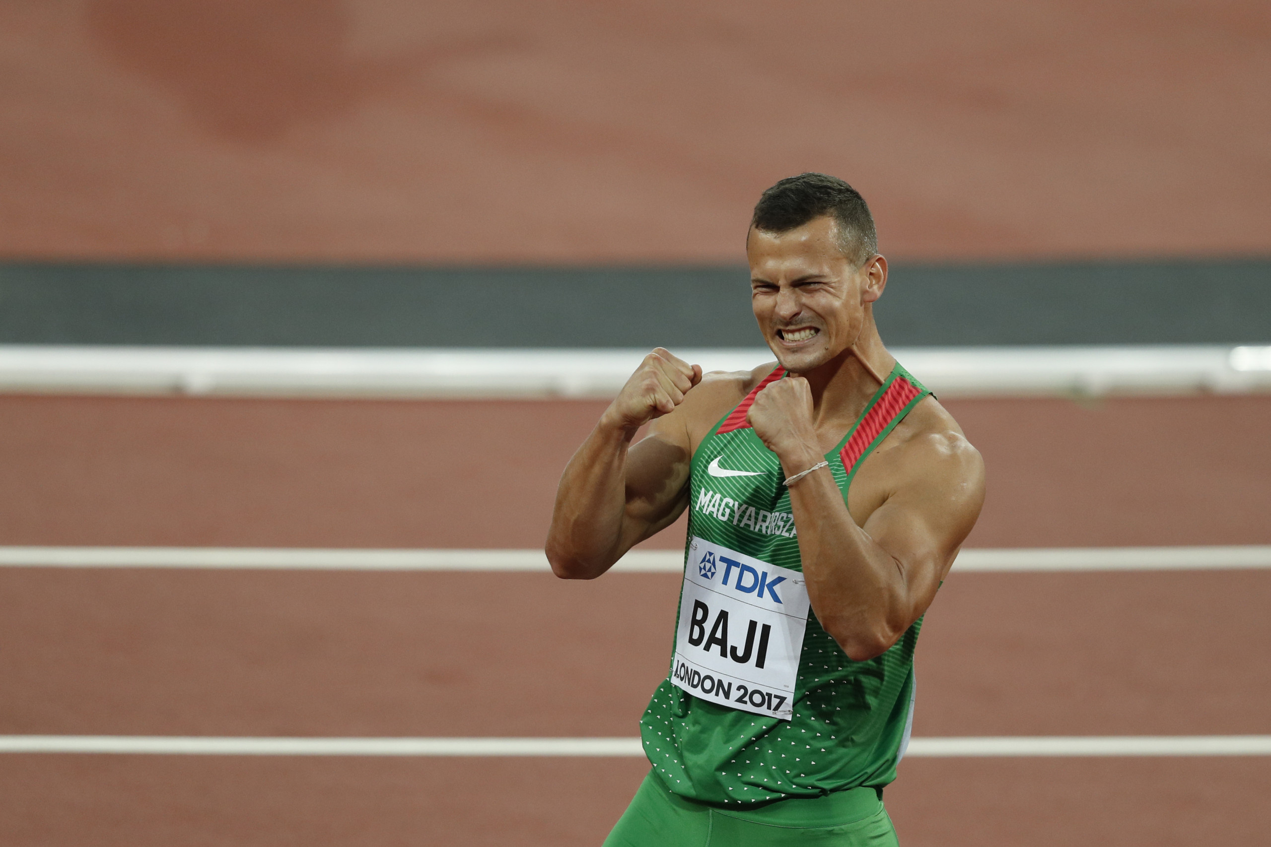 Balazs Baji, Hungarian sprinter, Track and field, 2560x1710 HD Desktop