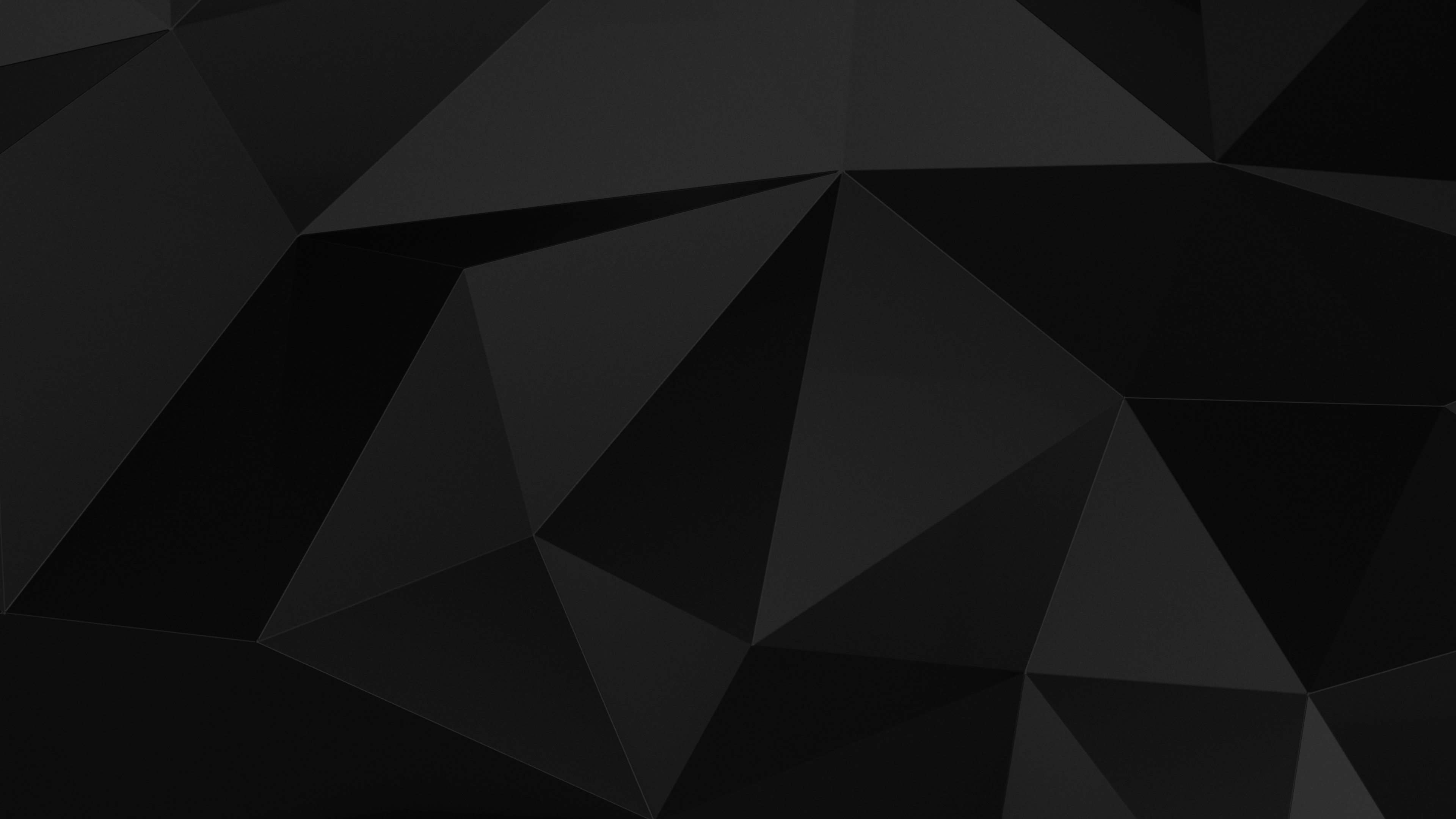 Minimal abstract, Black canvas, Simplicity in darkness, Artistic curves, Deep abyss, 3840x2160 4K Desktop