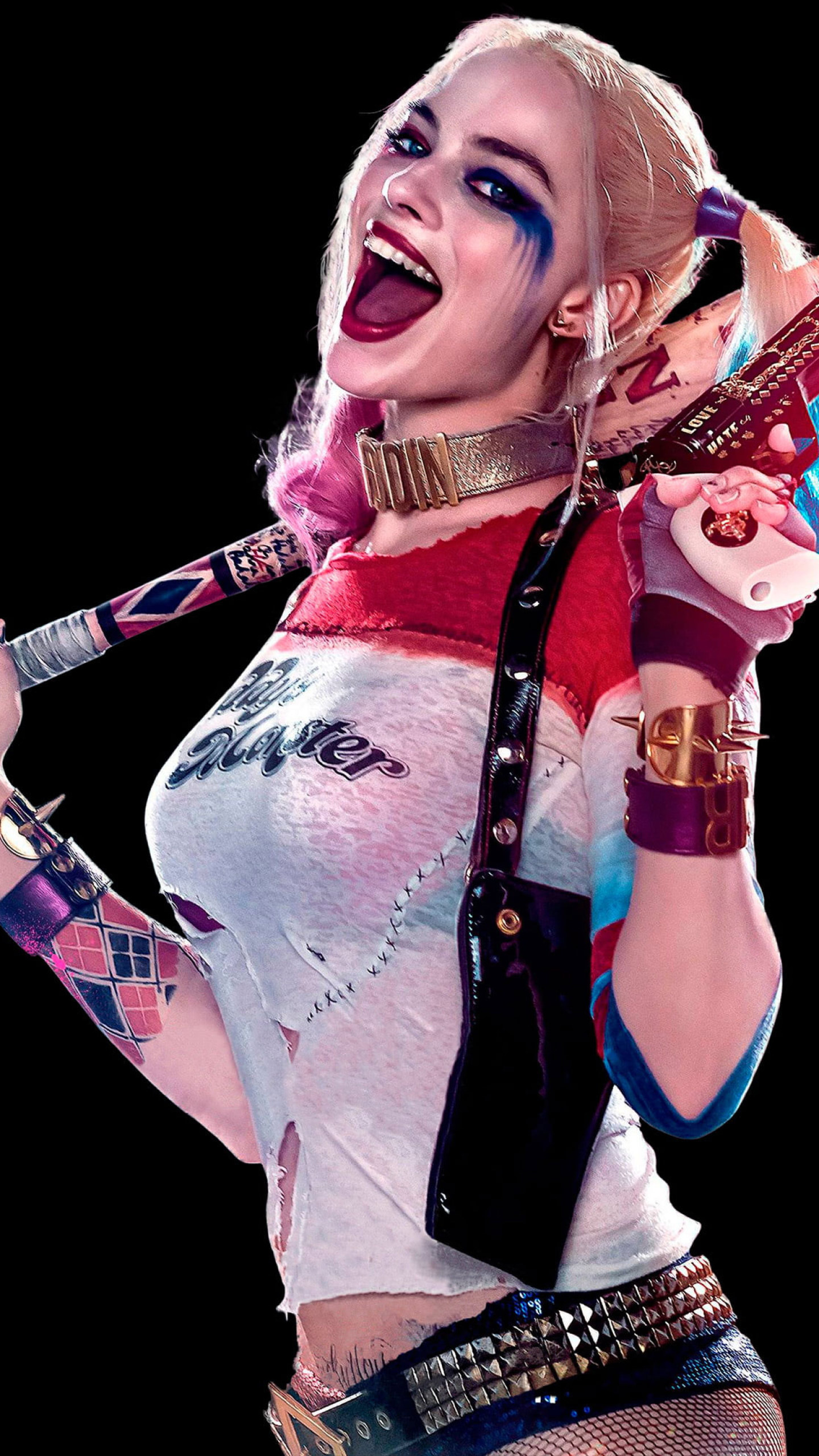 Margot Robbie: Suicide Squad, Harley Quinn, DC. 1440x2560 HD Wallpaper.
