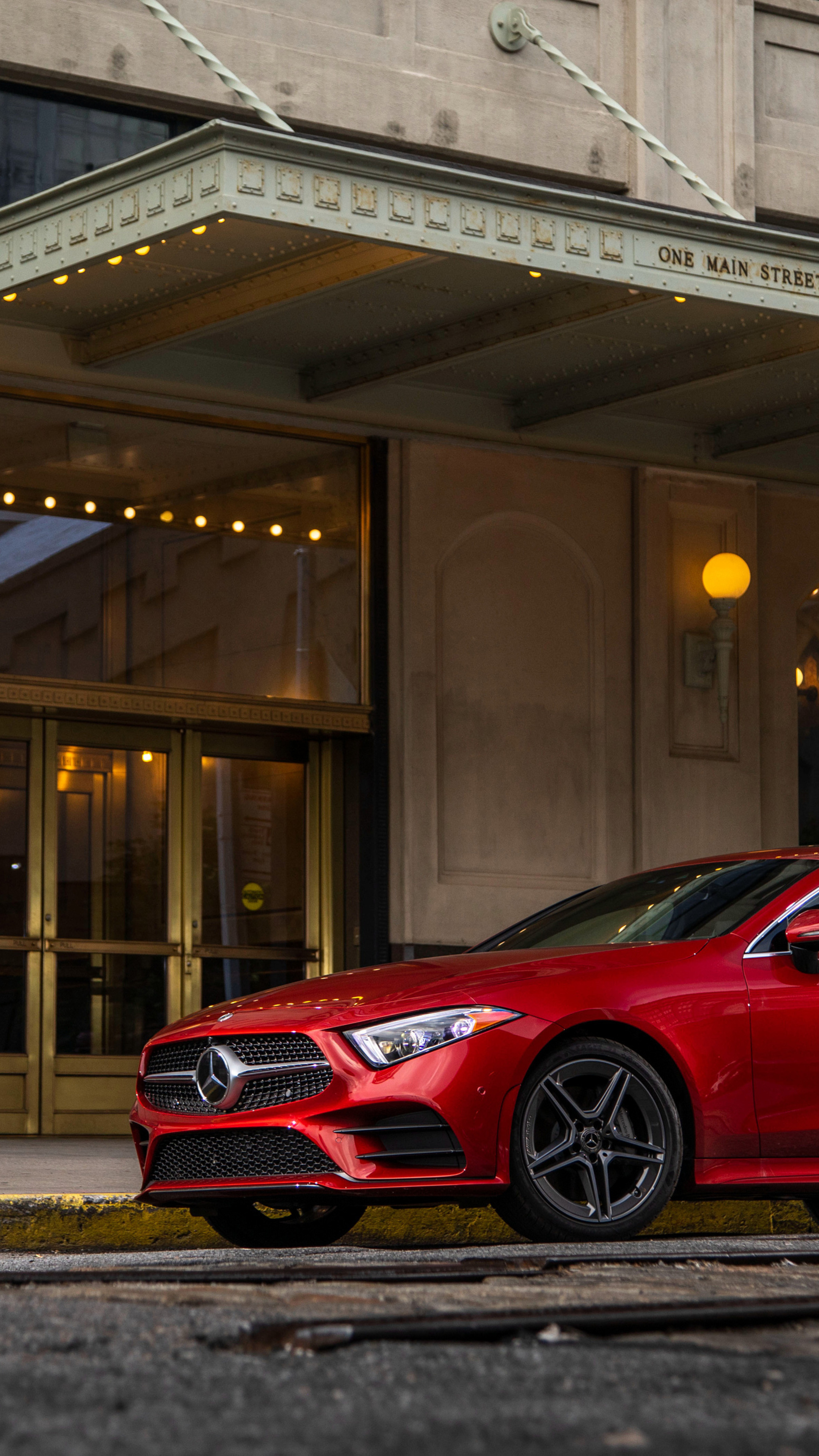 Mercedes-Benz CLS 450 AMG, Sony Xperia X, High-quality wallpapers, AMG performance, 2160x3840 4K Phone