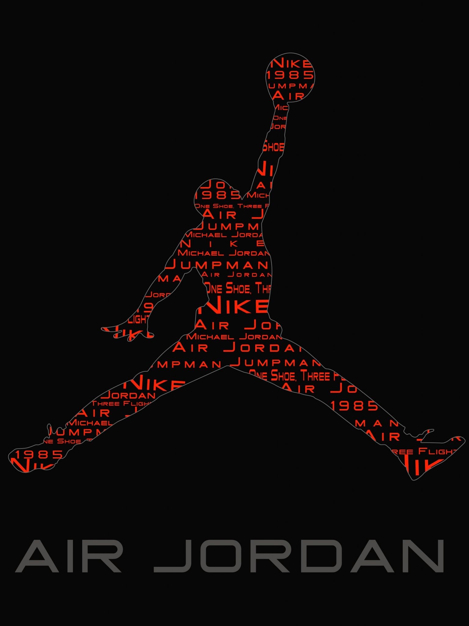 Jumpman Logo, Nike Air brand, Logo wallpapers, Sneaker collection, 1540x2050 HD Handy