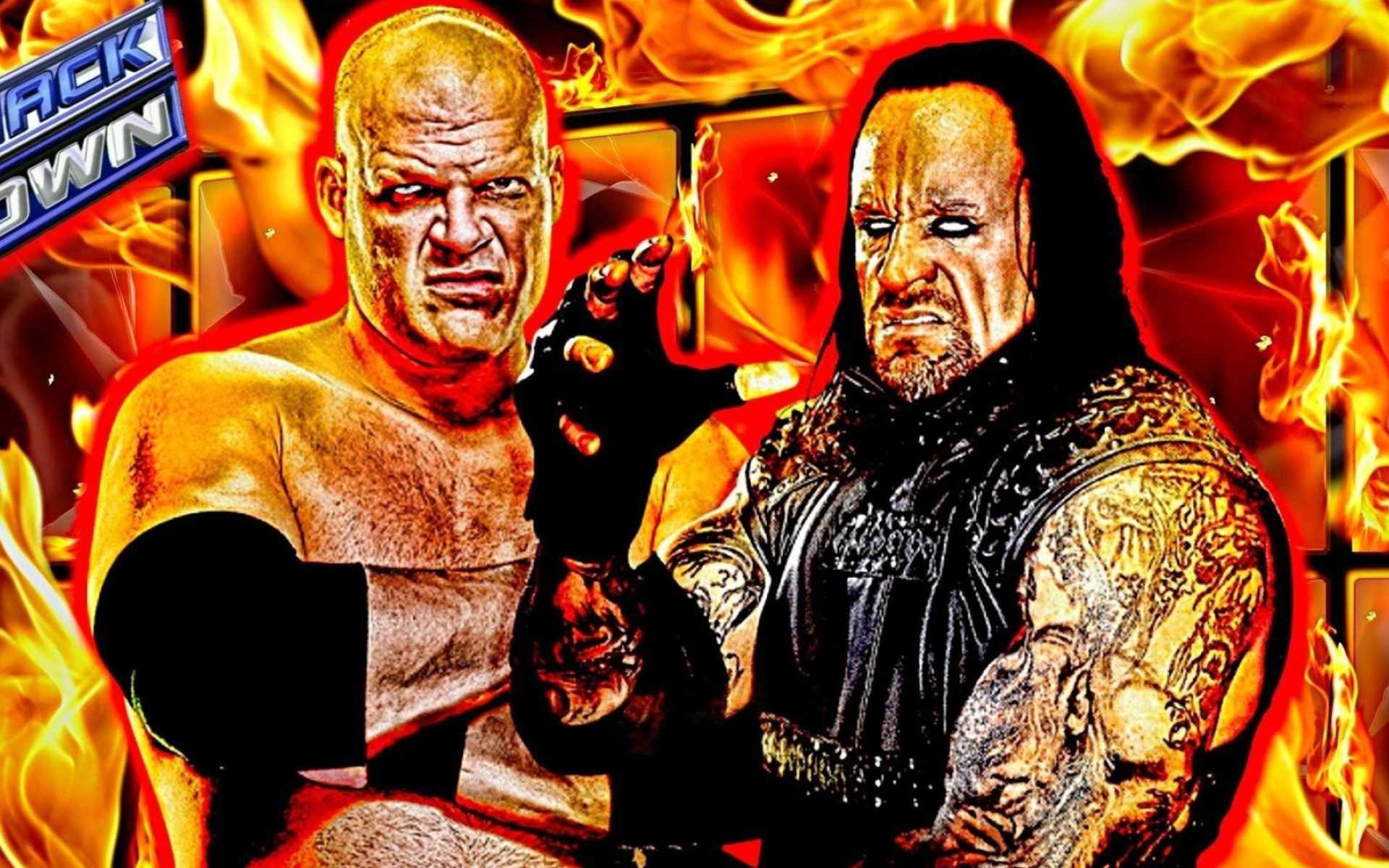 Kane (WWE), Wrestling brothers, Powerful alliance, Destructive force, 1920x1200 HD Desktop