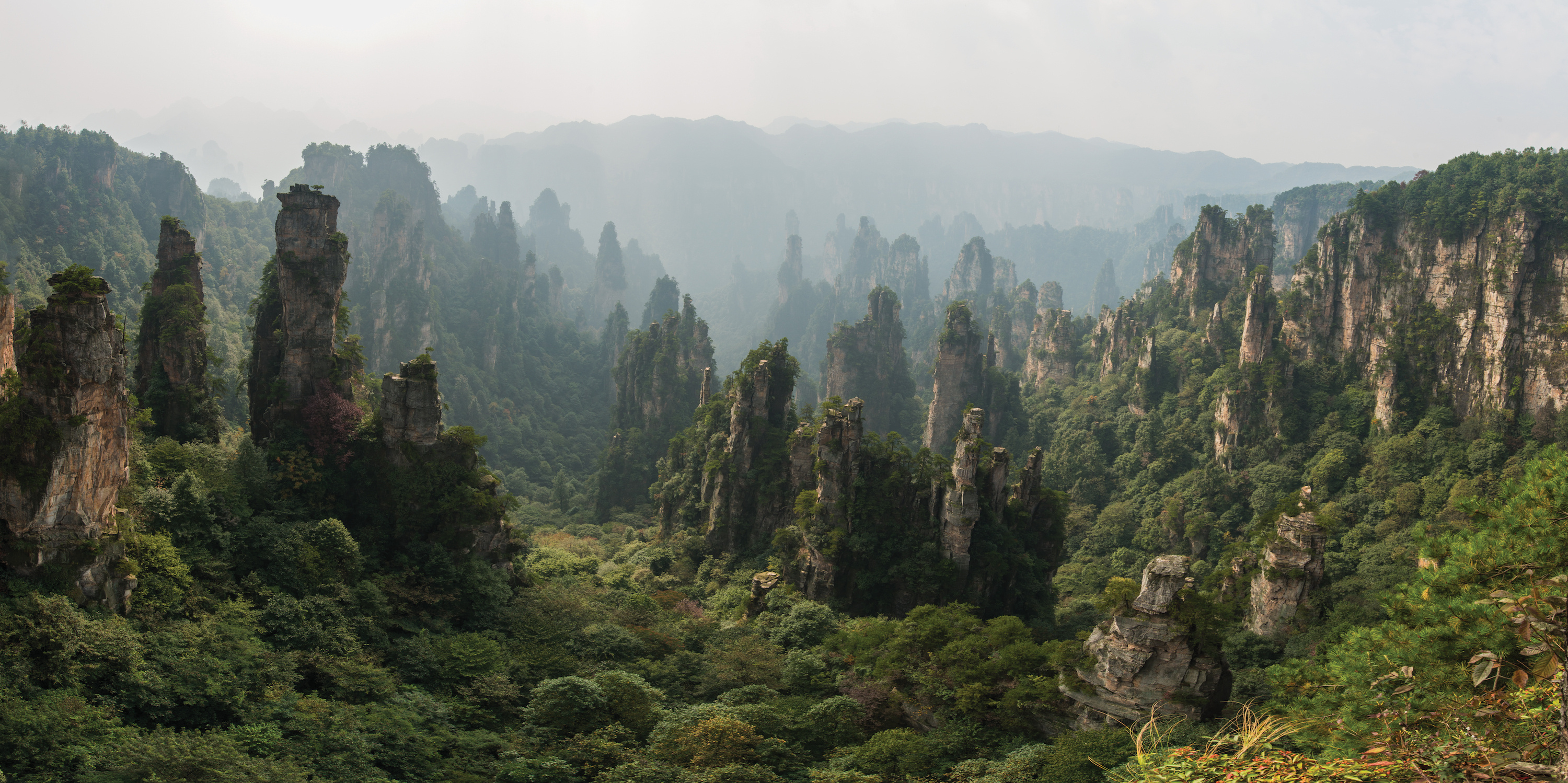 Majestic rock formations, Enchanting forest trails, Mountain peaks, Natural wonders, 3000x1500 Dual Screen Desktop
