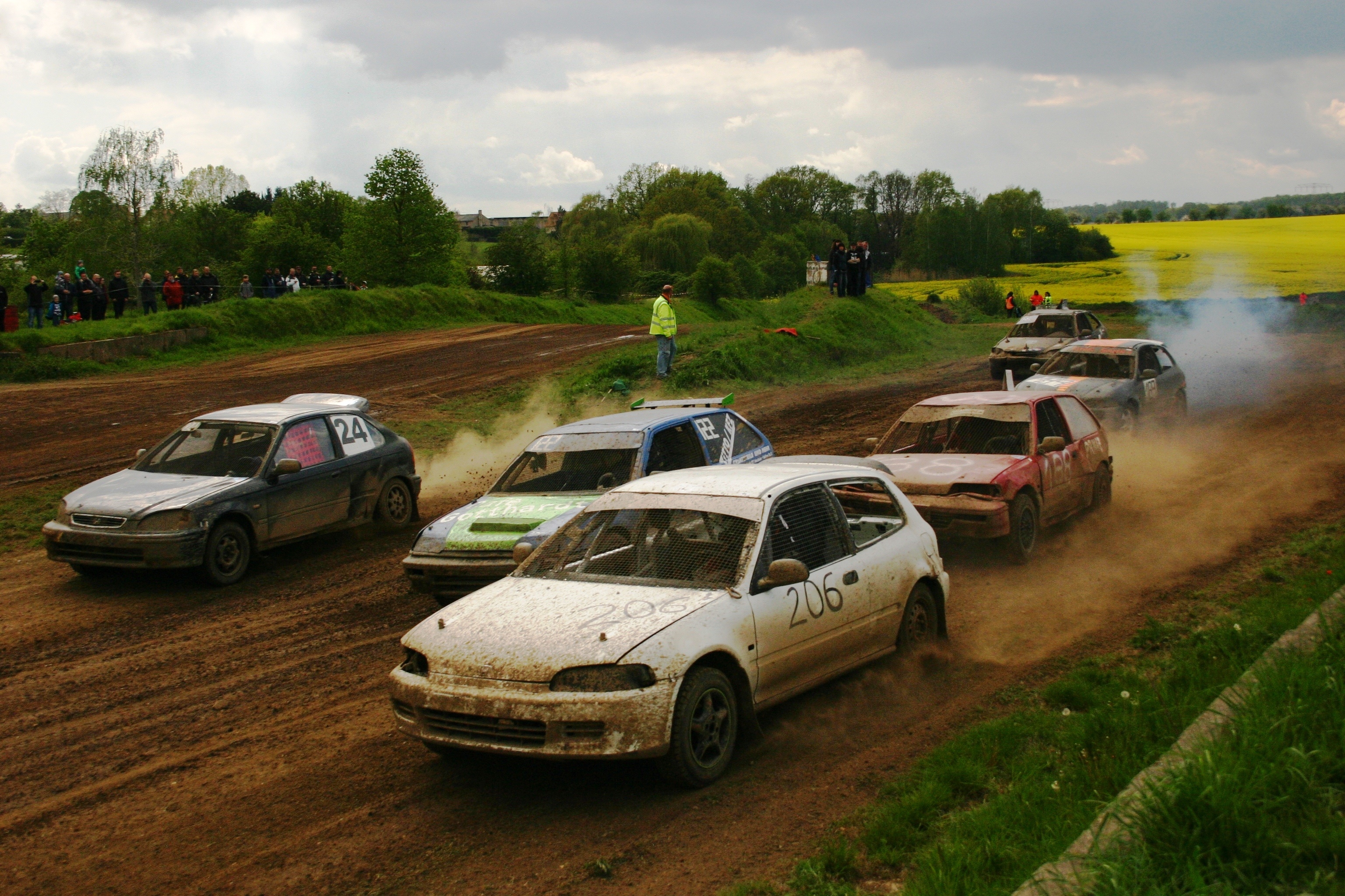 Autocross: Autoslalom, Rally, Off-road racing in the form of cross country events, Driving in the dirt. 3080x2050 HD Wallpaper.