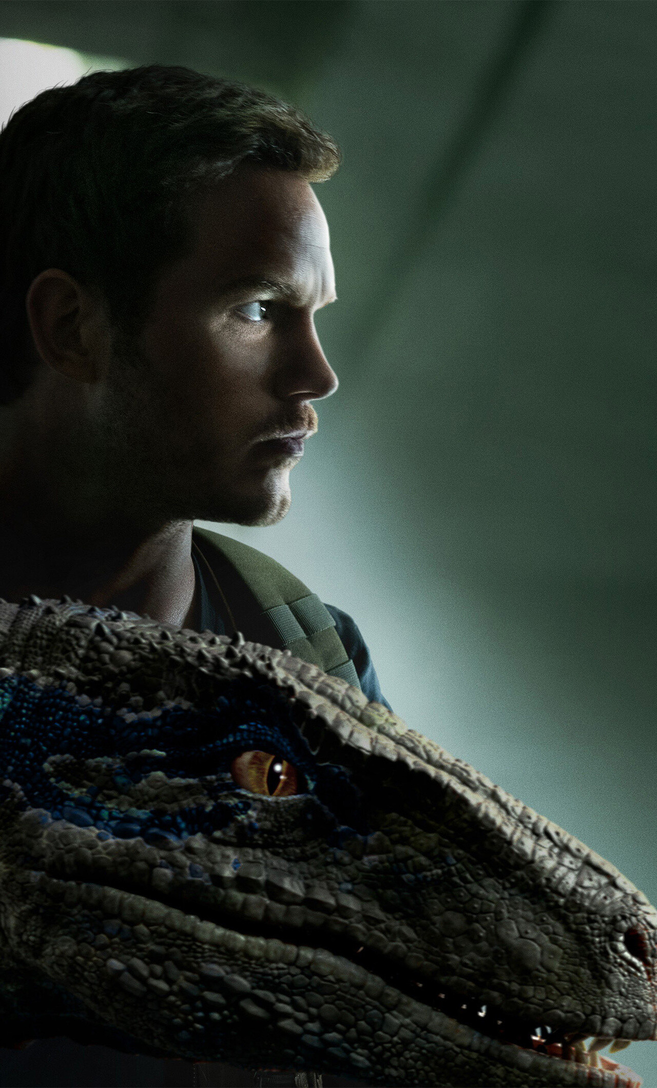 Jurassic World: Fallen Kingdom, Owen Grady: A Navy veteran and ethologist. 1280x2120 HD Wallpaper.