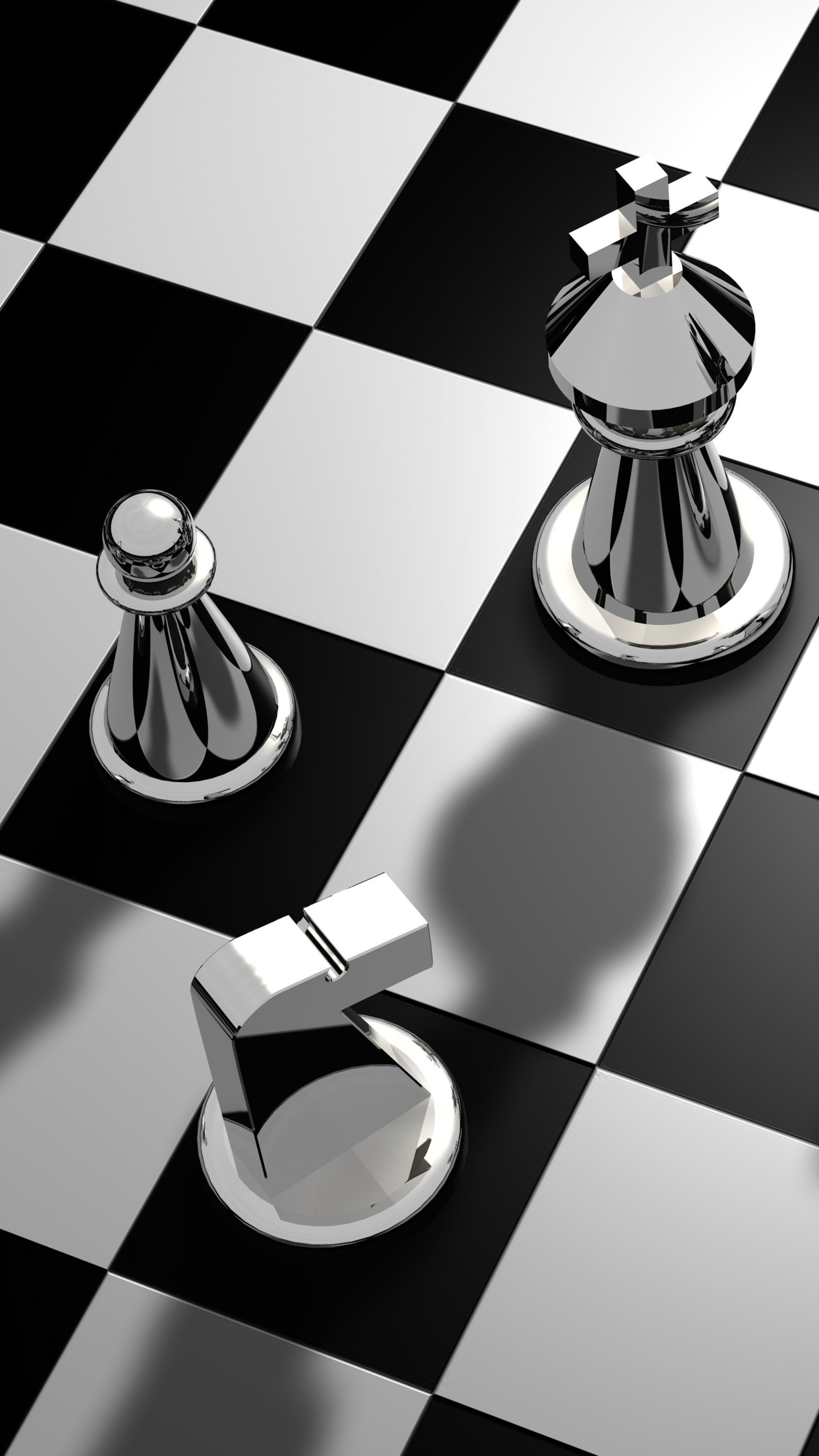 Chess pieces Sony Xperia, HD 4K wallpapers, Backgrounds, Mobile, 2160x3840 4K Phone