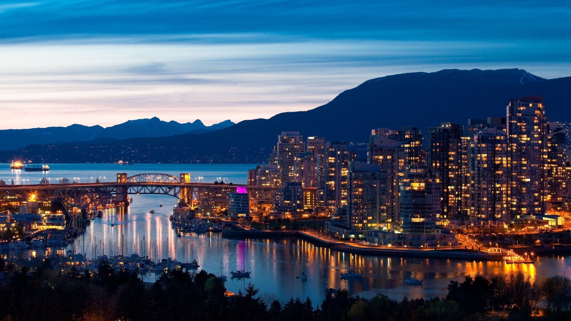 Vancouver, Canada, HD wallpapers, Breathtaking backgrounds, 1920x1080 Full HD Desktop