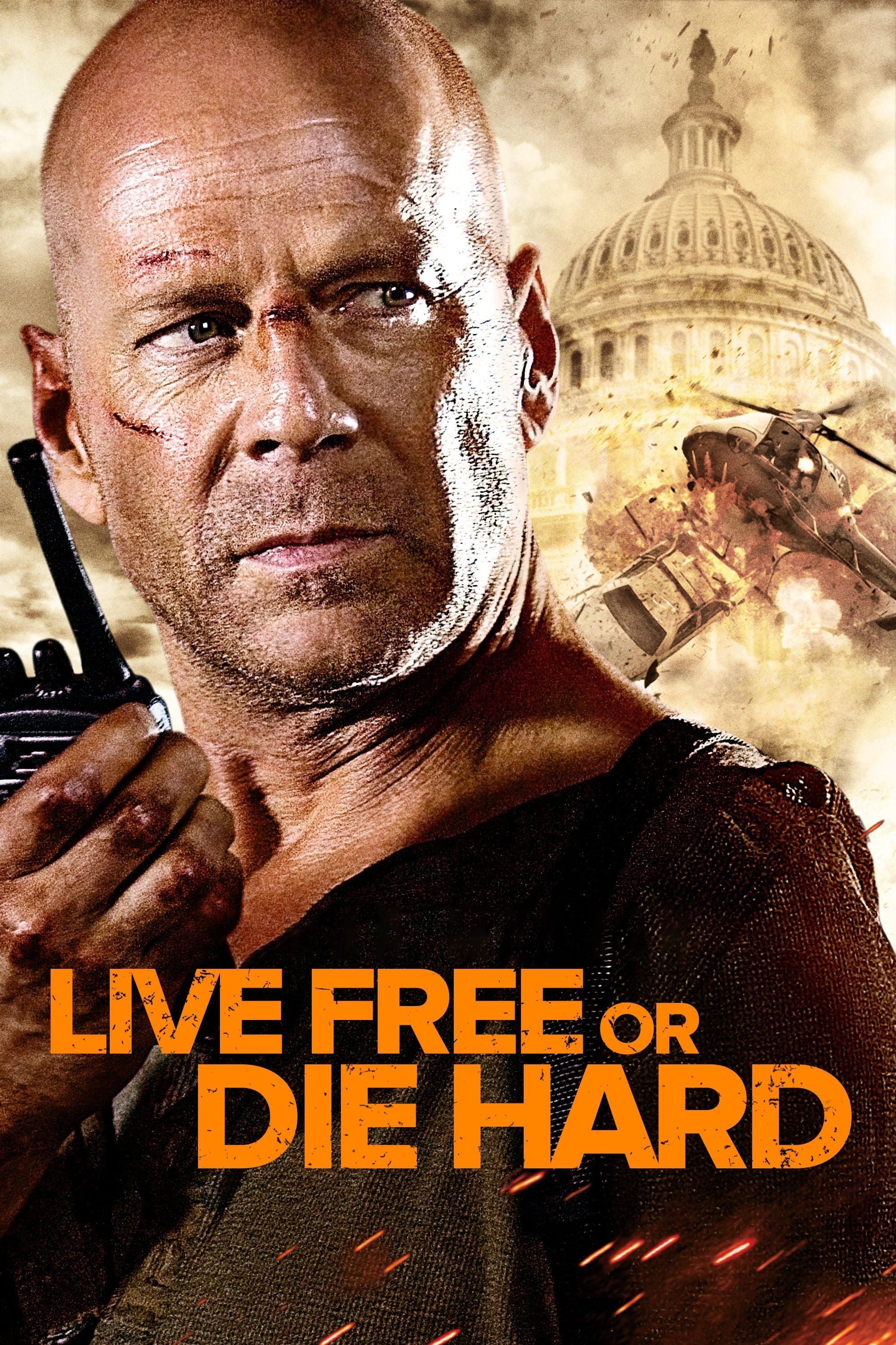 Live Free or Die Hard, 2007 movie database, Thrilling modern action, High stakes, 2000x3000 HD Phone