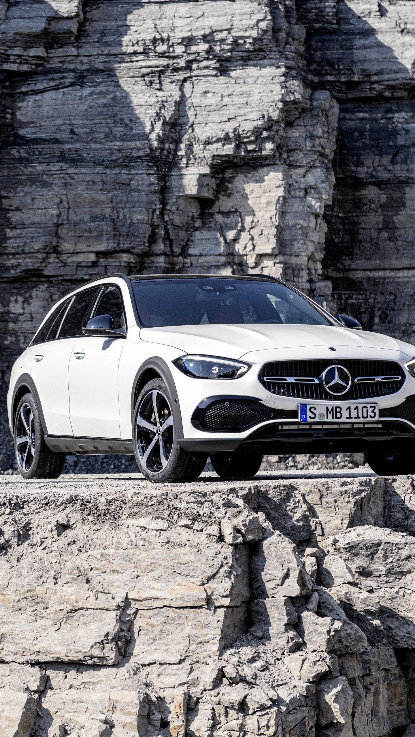 Mercedes-Benz C-Class, All-terrain model, Munich motor show 2021, 1440x2560 HD Phone