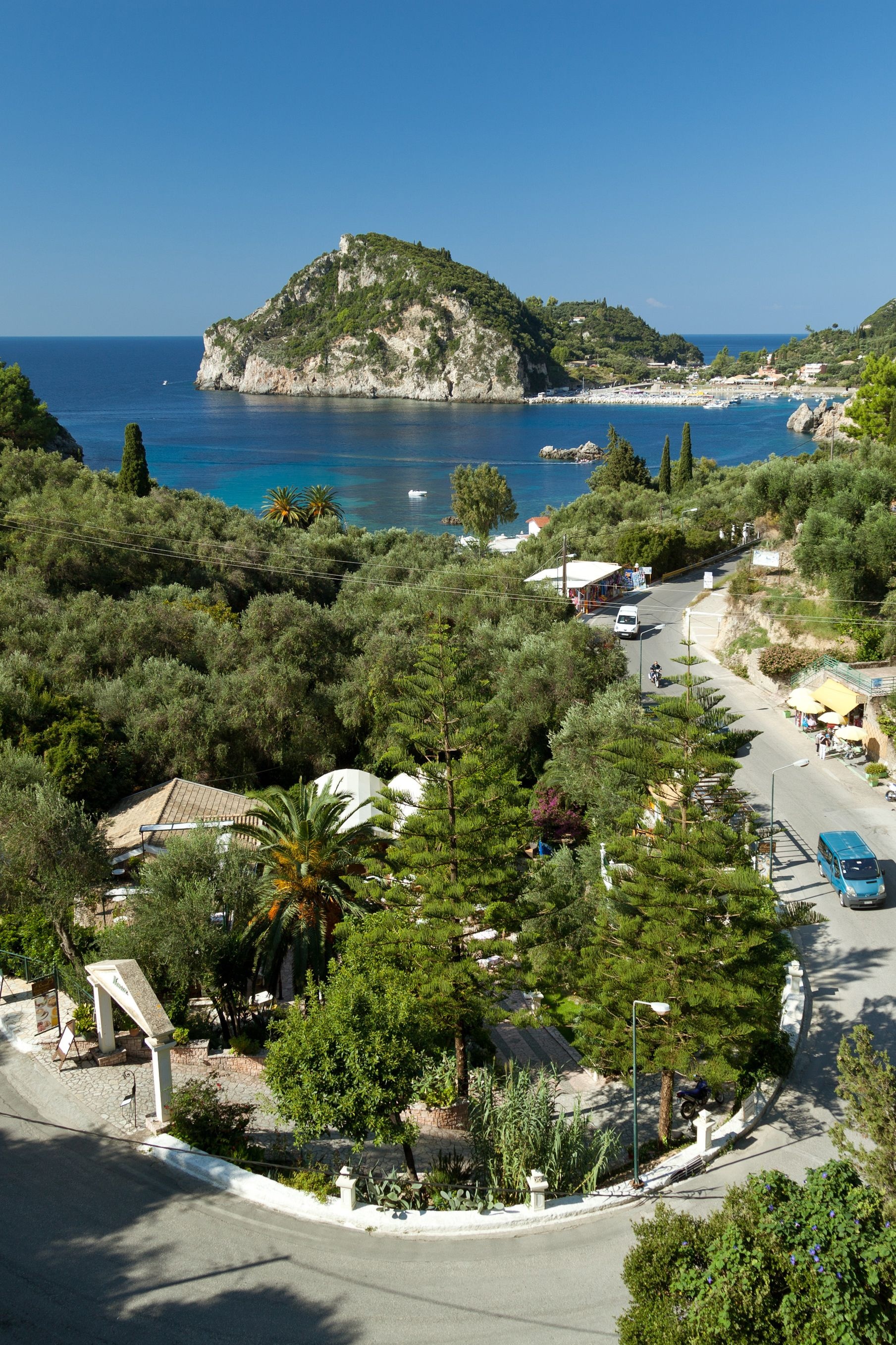 Corfu travels, Beautiful beaches, Ionian Sea, Greece, 1810x2720 HD Phone