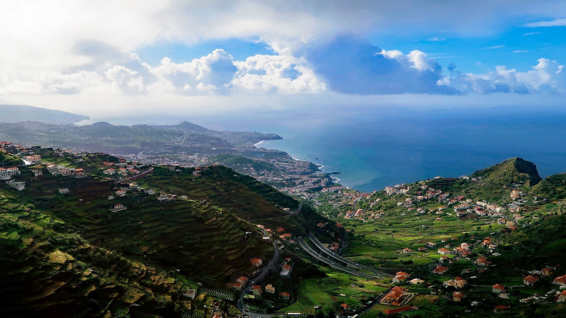 Madeira travels, Vivid wallpapers, Breath-taking landscapes, Nature's beauty, 1920x1080 Full HD Desktop