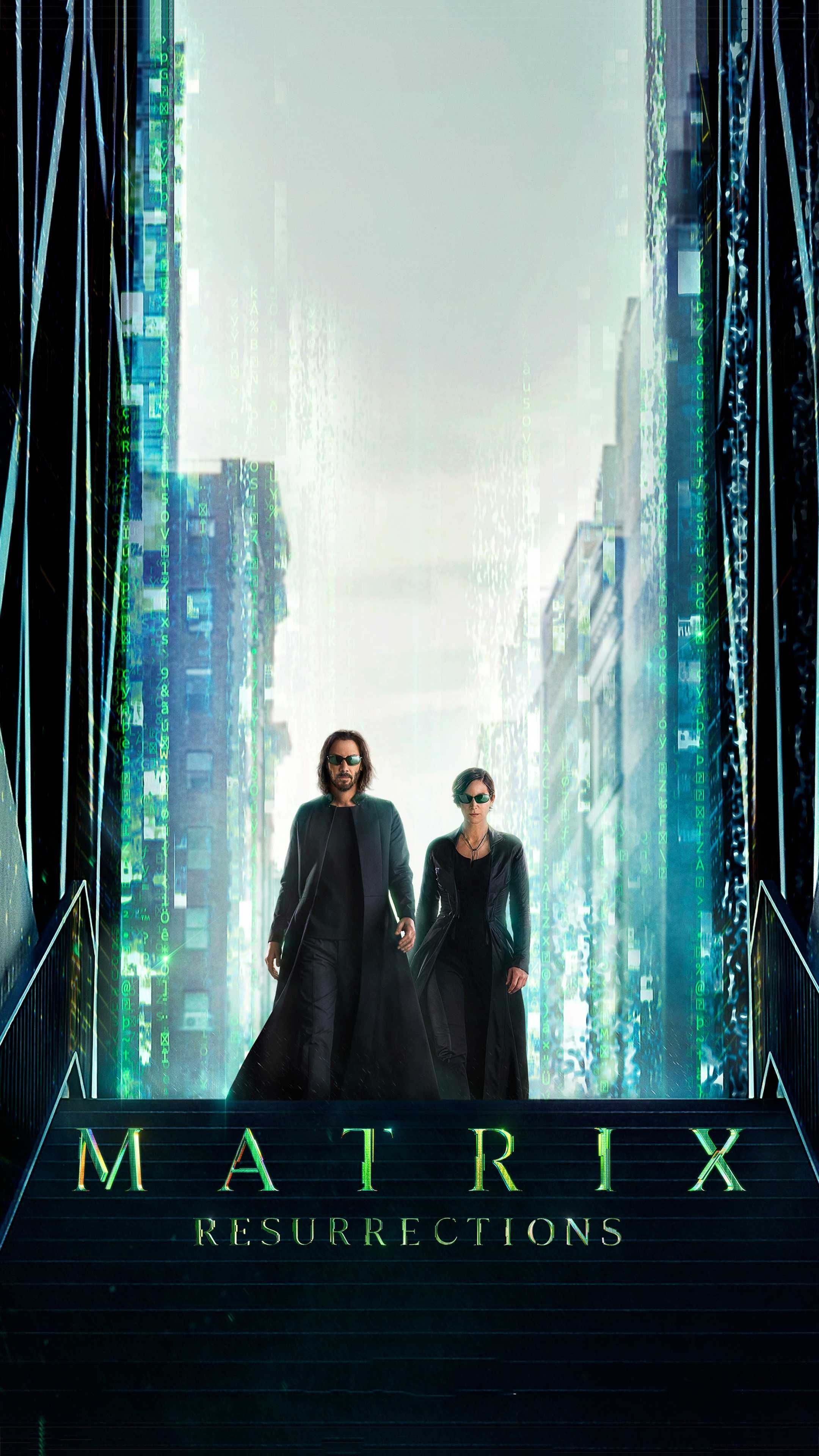 Lana Wachowski, Movies, matrix resurrections wallpaper, movie artwork, 2160x3840 4K Phone