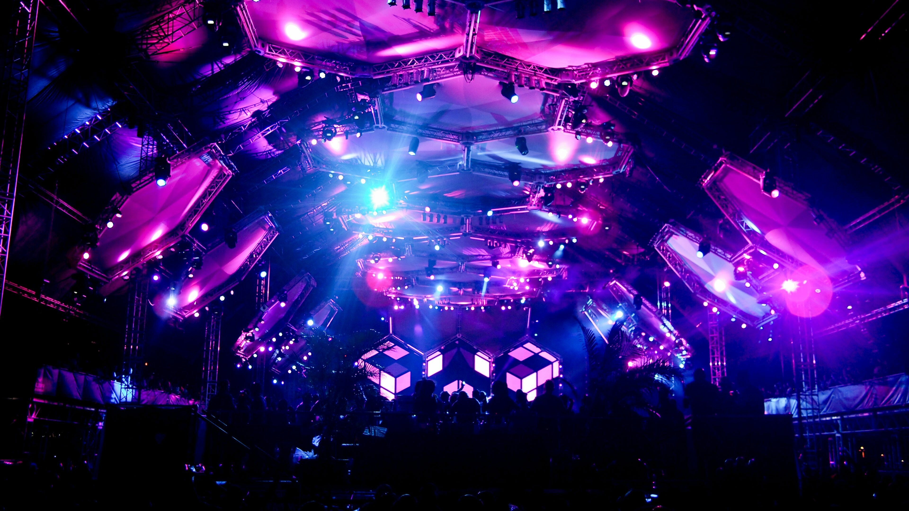 Festival: Dance music event, Armin van Buuren. 3840x2160 4K Wallpaper.