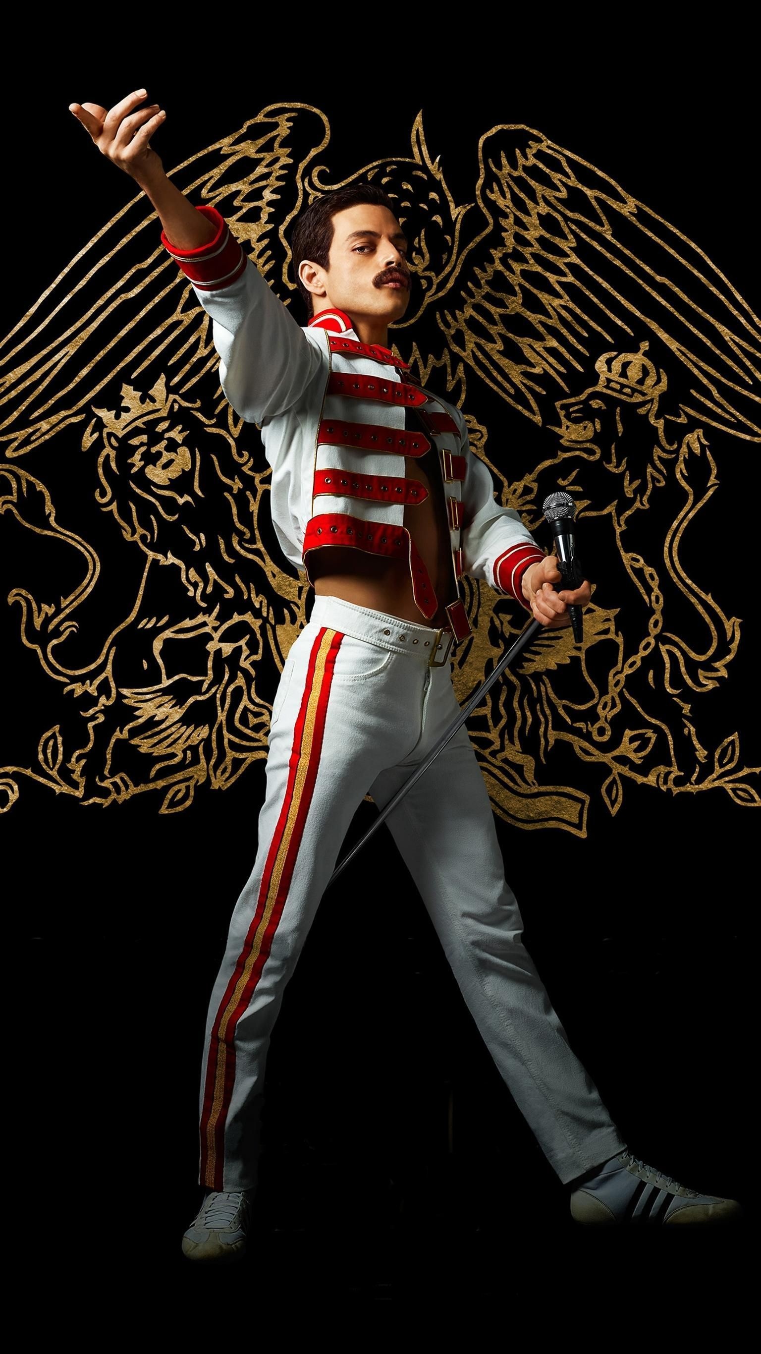 Freddie Mercury, Entertainer extraordinaire, Legendary lead singer, Mobile screen, 1540x2740 HD Phone