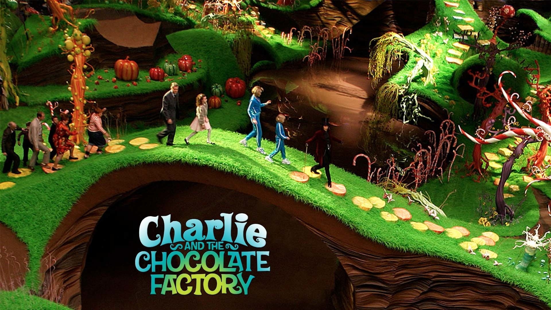 Charlie and the Chocolate Factory, 96 wallpapers, Fantasy comedy, Tim Burton, 1920x1080 Full HD Desktop