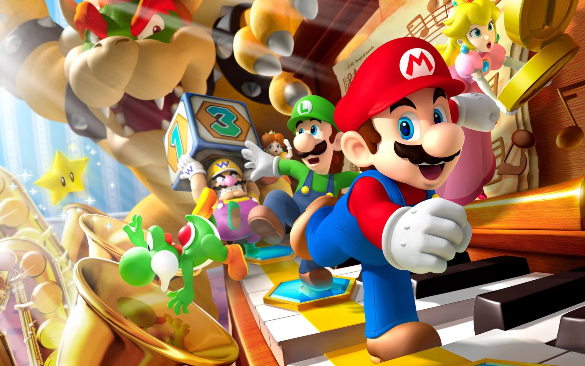 4K Mario wallpapers, Ultra HD gaming backgrounds, Nintendo characters, 1920x1200 HD Desktop