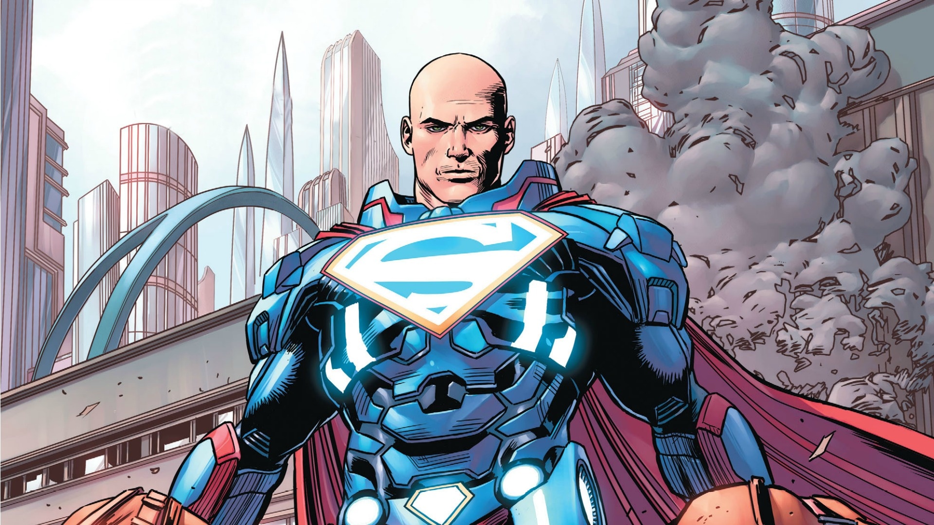 Lex Luthor: The character was created in 1940 as nemesis of Superman. 1920x1080 Full HD Background.