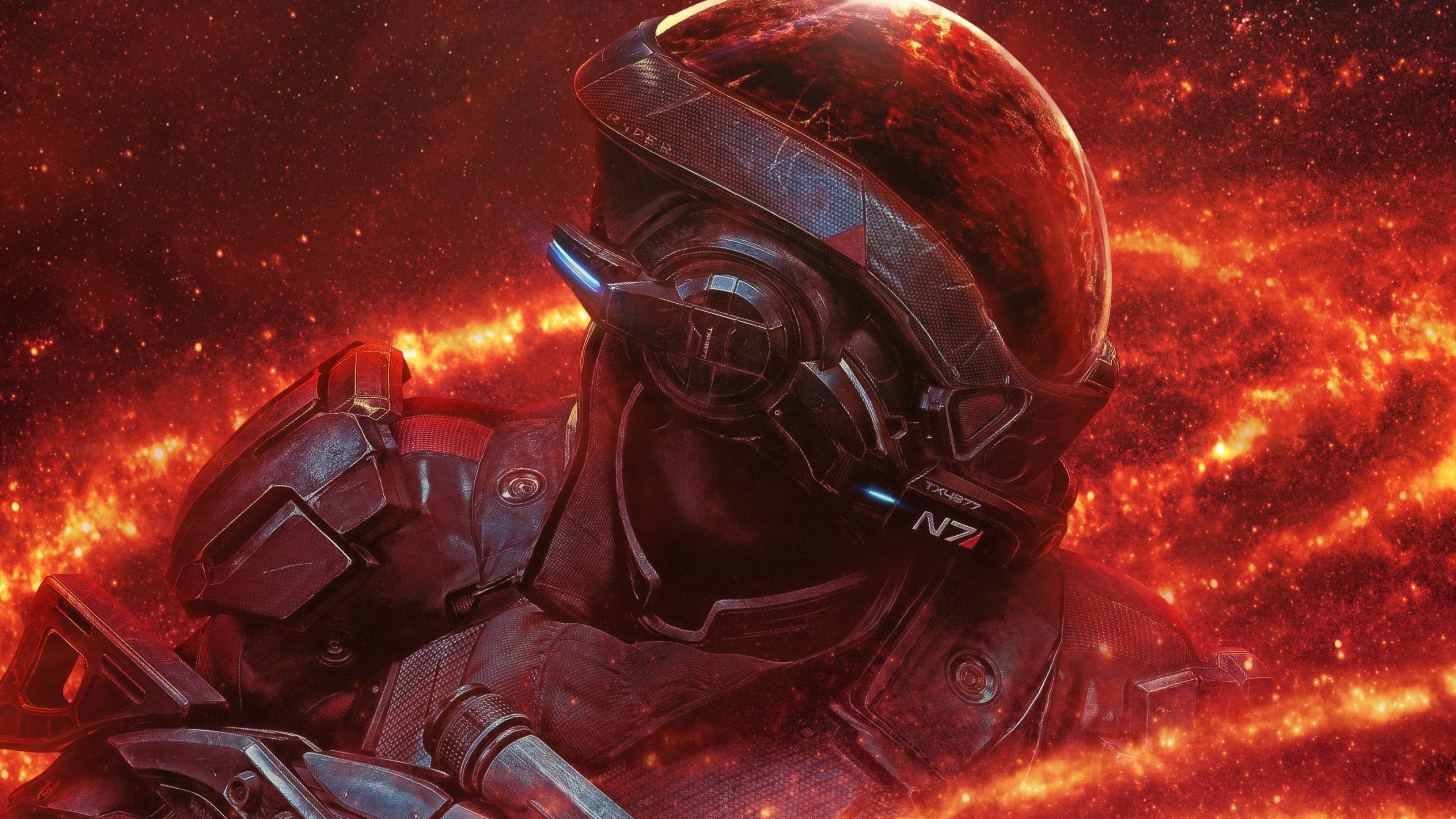 Mass Effect: Andromeda, 4k new image, Nouveaux jeux jeux poster, 3840x2160 4K Desktop