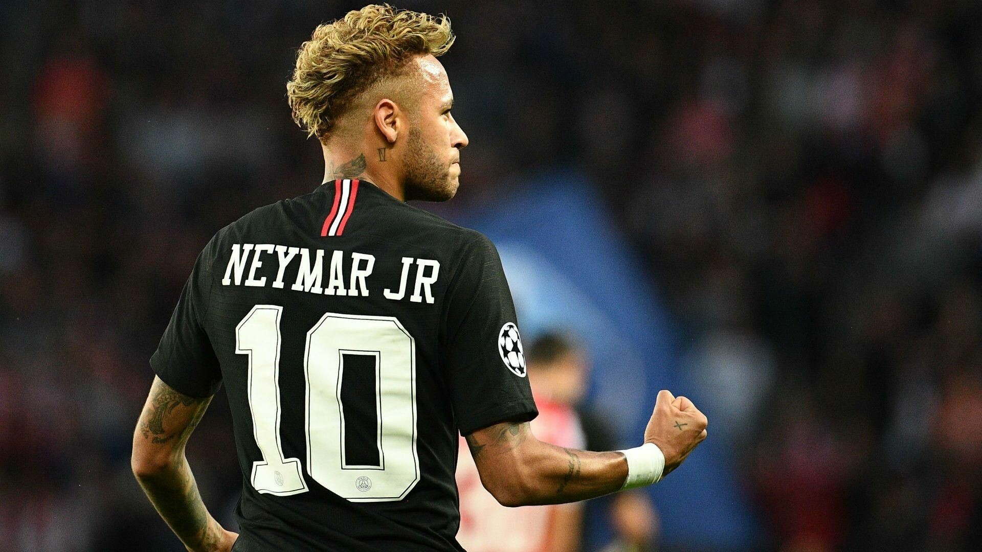 Neymar: He scored his 100th goal with PSG in a 5–0 win over Metz on 21 May 2022. 1920x1080 Full HD Wallpaper.