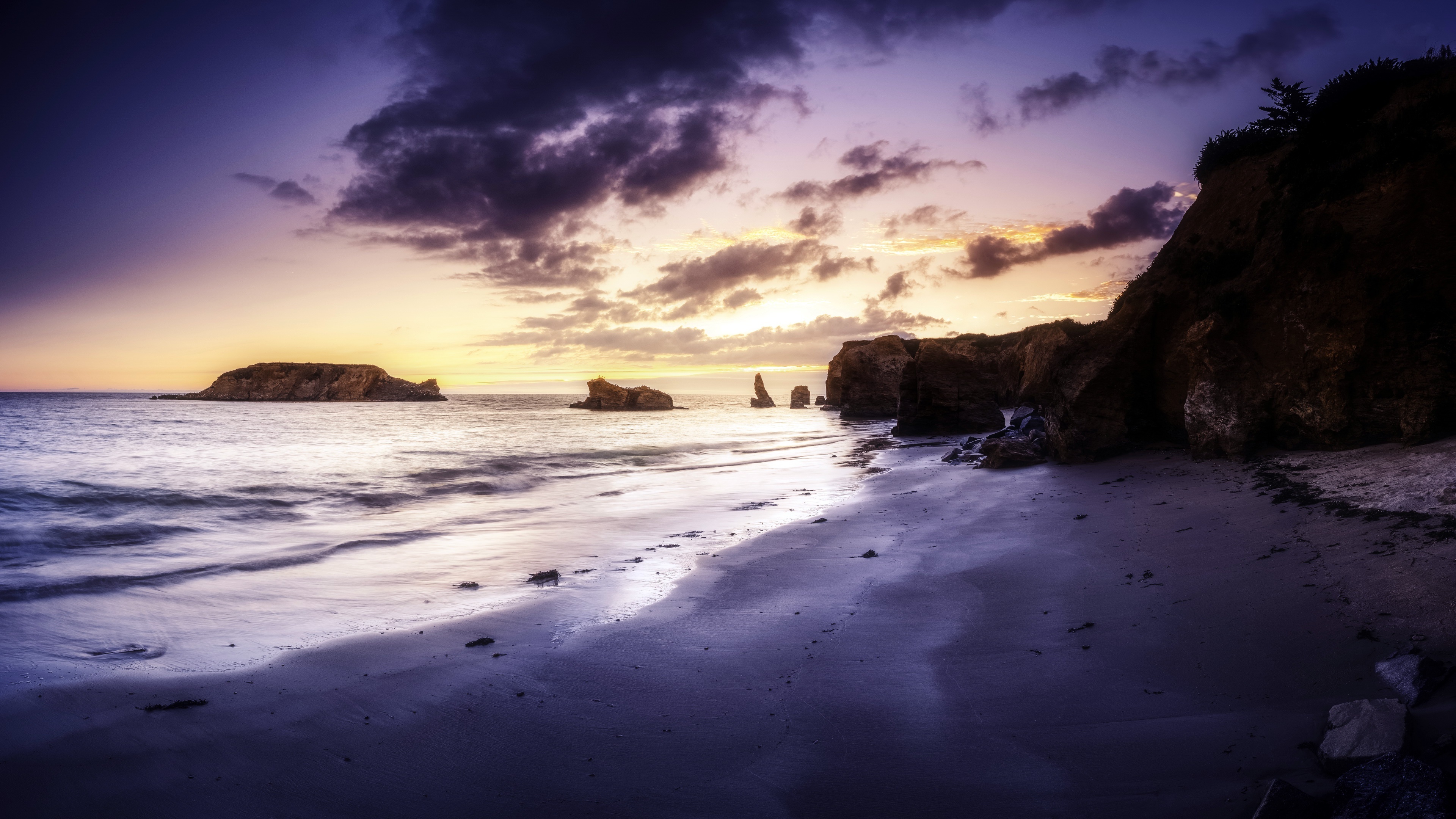 Laguna Beach, Travels, Beach scenery, Ultra HD, 3840x2160 4K Desktop