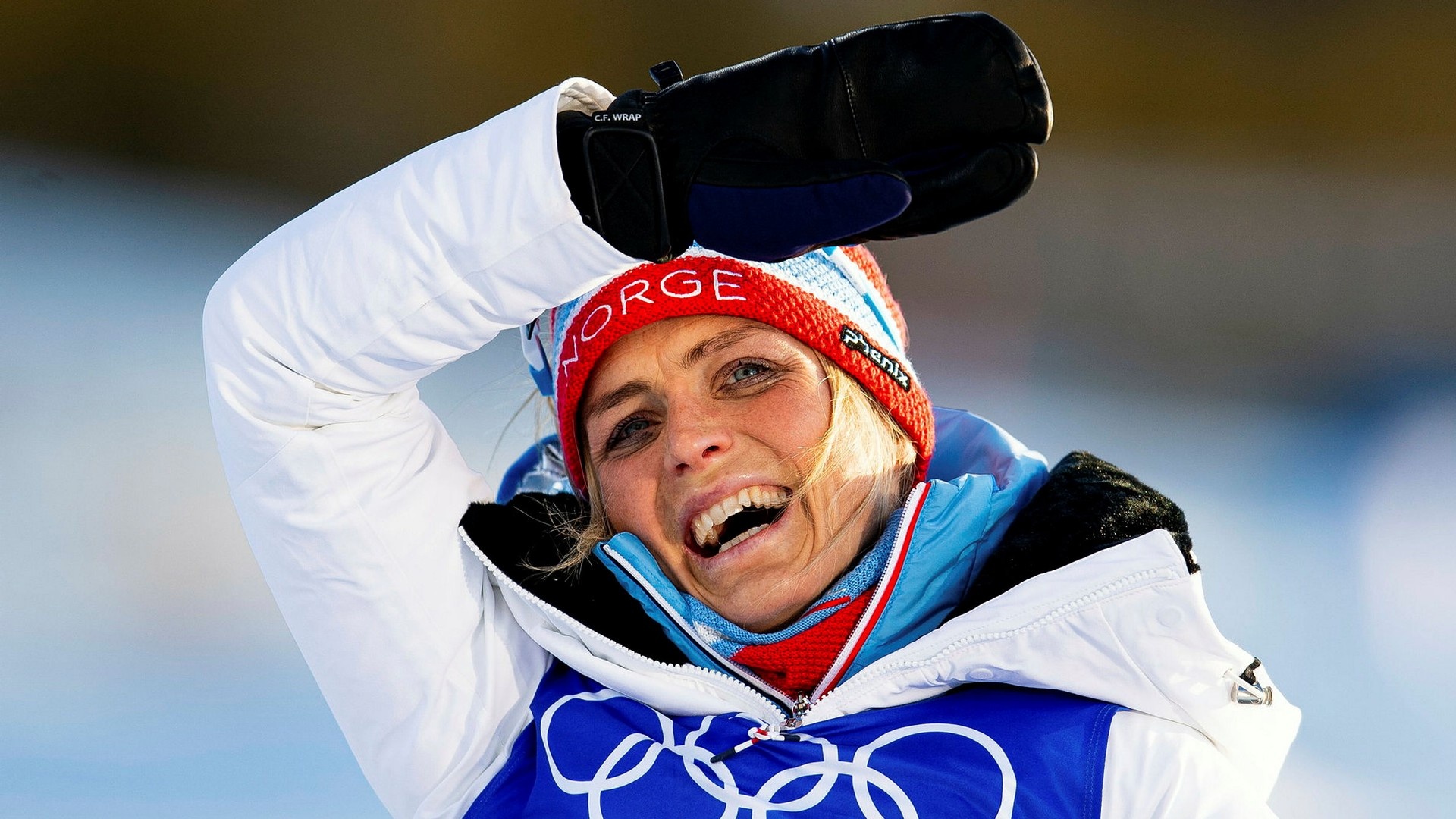 Therese Johaug, Olympic gold, Dream achieved, 1920x1080 Full HD Desktop