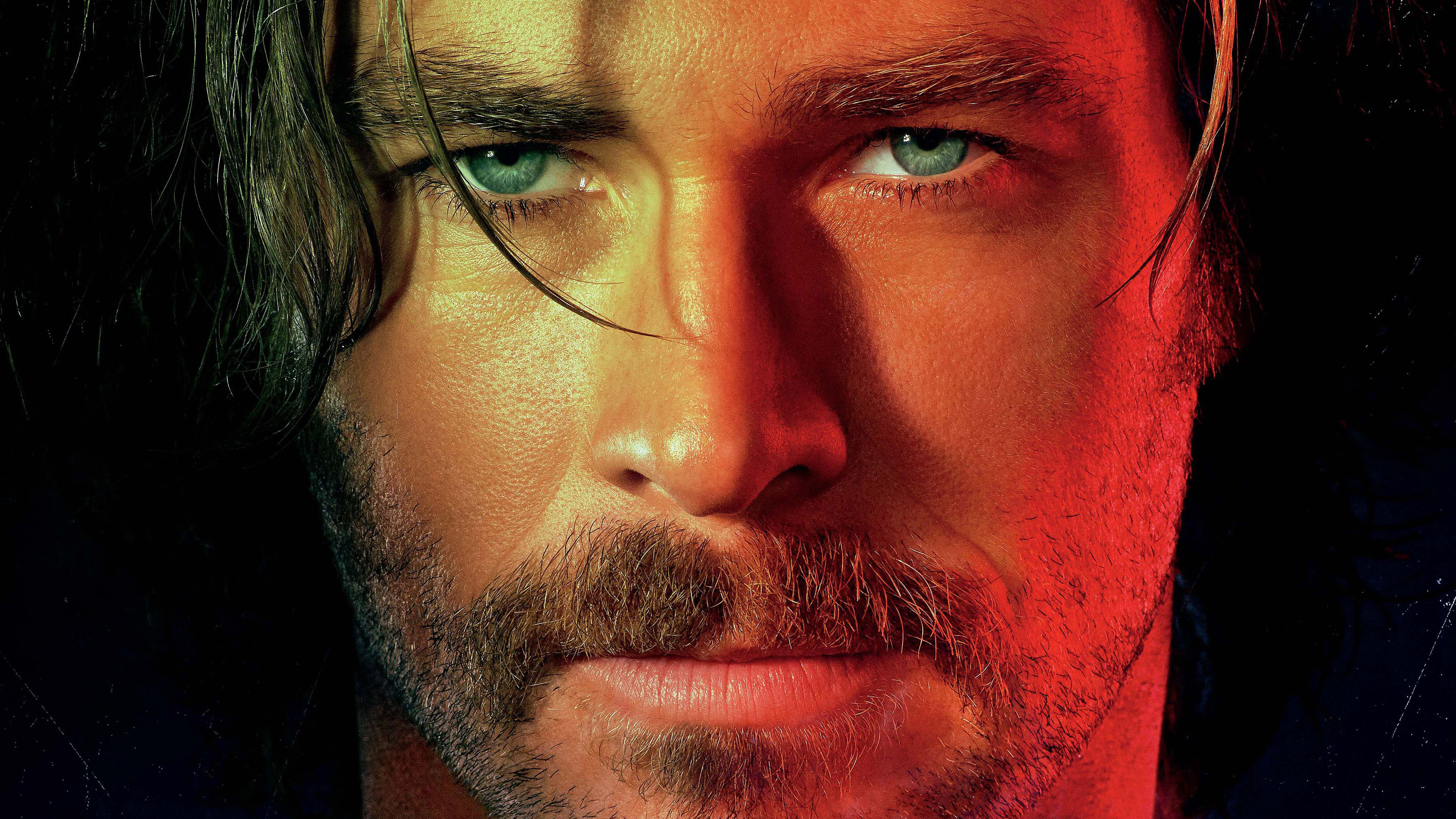 Chris Hemsworth, Bad Times at the El Royale, 4K wallpaper, Hollywood, 3600x2030 HD Desktop