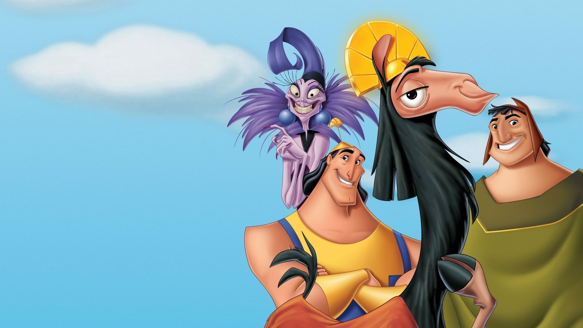 Emperor's groove, Animated masterpiece, Disney magic, Colourful characters, 1920x1080 Full HD Desktop