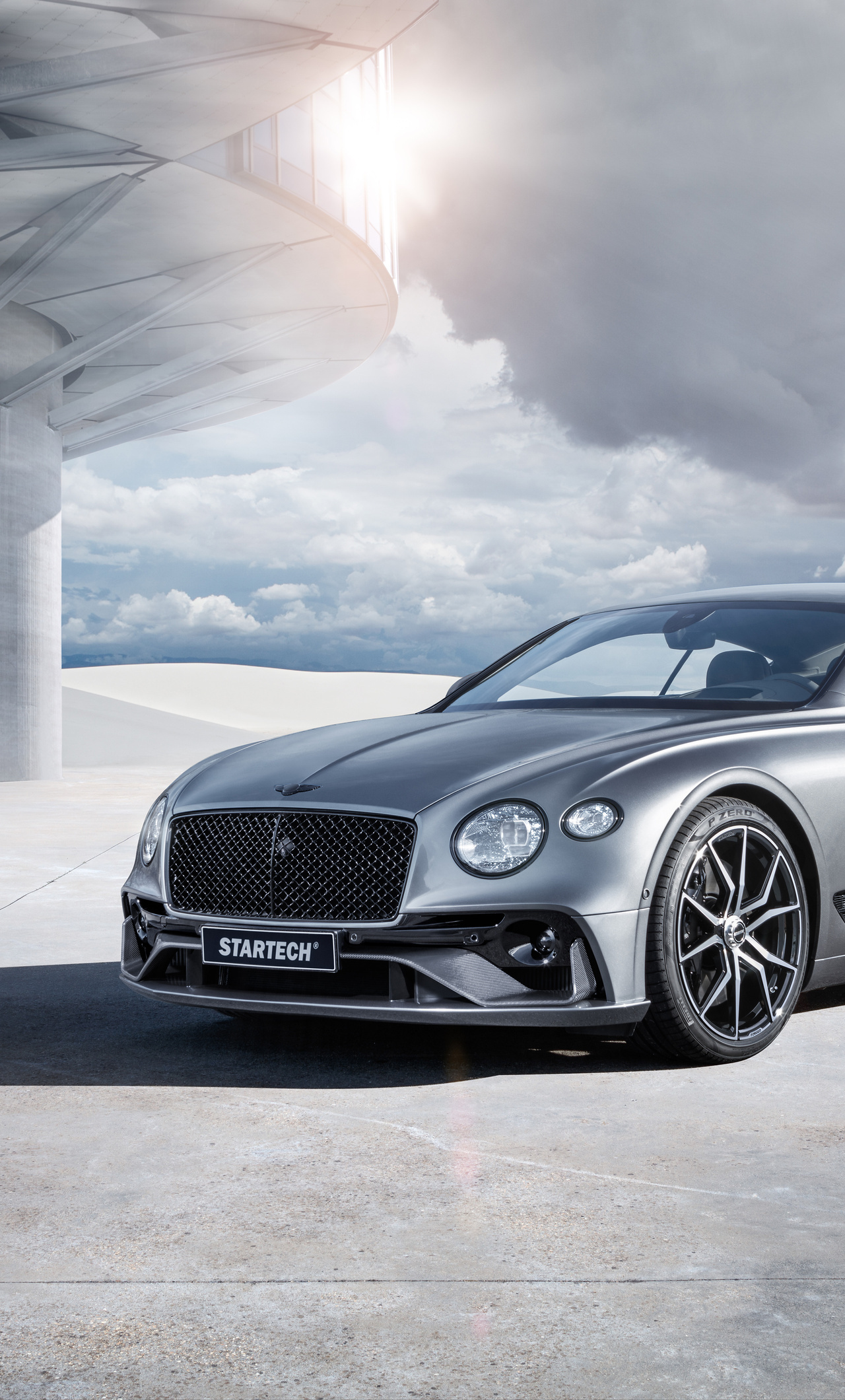Bentley Continental, Luxury automobile, Startech modification, Stunning visuals, 1280x2120 HD Phone