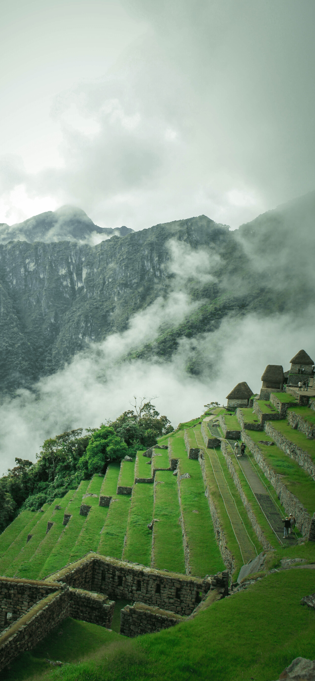 Machu Picchu: Named one of the New Seven Wonders of the World in 2007. 1250x2690 HD Wallpaper.