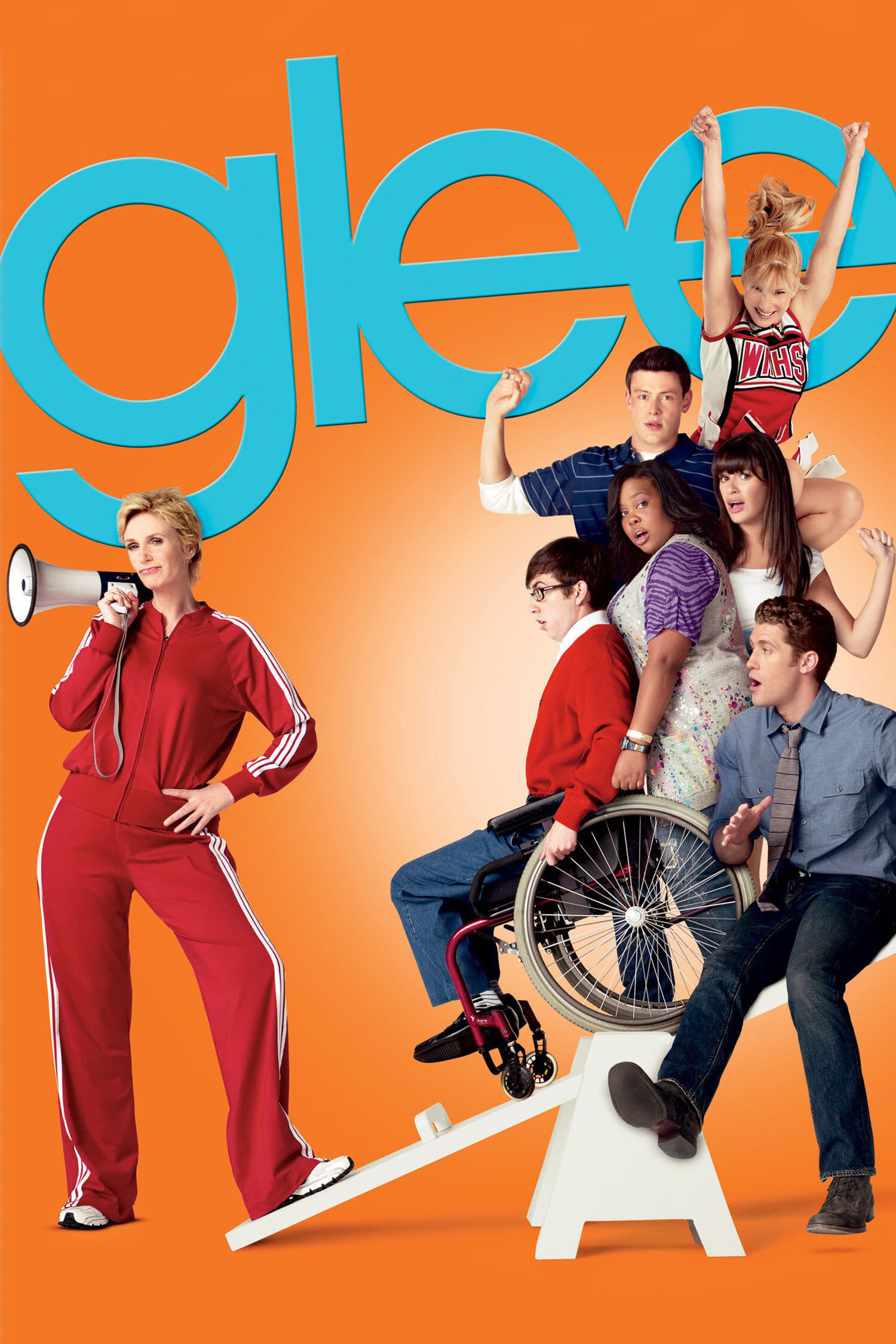Glee (TV series): Musical comedy-drama about the misfits who make up a high-school choir group. 1500x2250 HD Wallpaper.