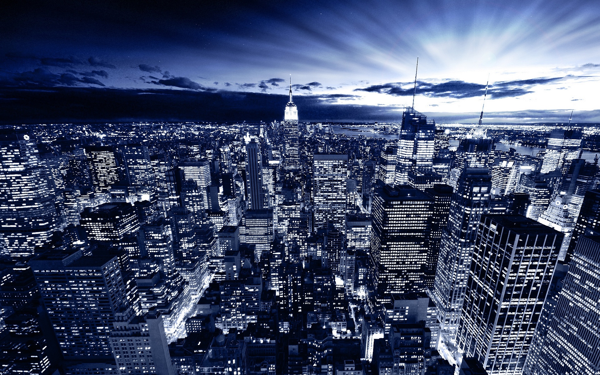 New York: The most populous city in the United States. 1920x1200 HD Wallpaper.