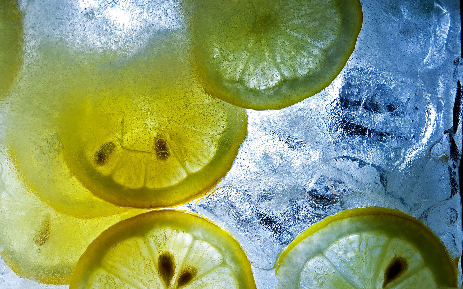 Lemon: A good source of vitamin C and antioxidants. 1920x1200 HD Background.