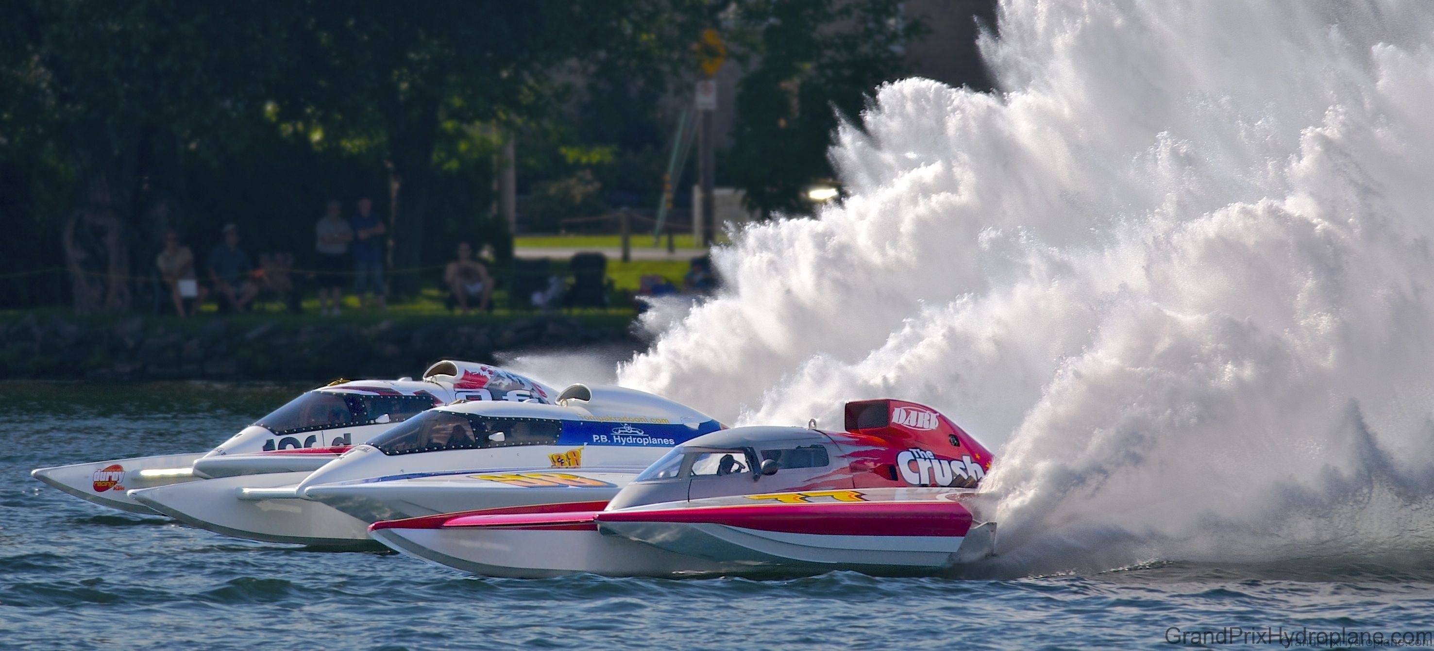 Hydroplane: Racing, The main source of engines for the boats is the aviation industry. 2960x1350 Dual Screen Background.
