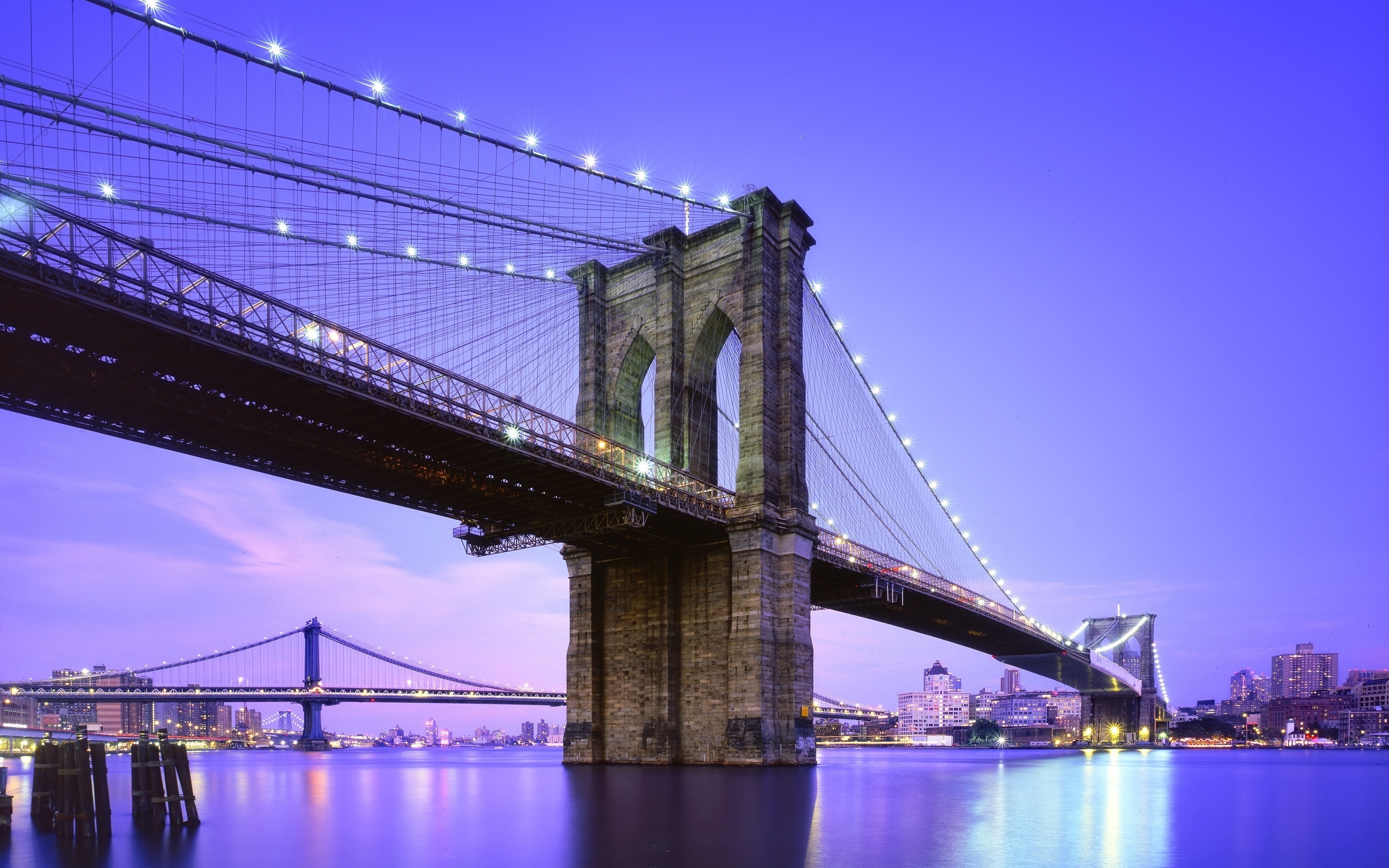 Brooklyn Bridge, Wallpapers, High-quality images, Backgrounds, 2880x1800 HD Desktop