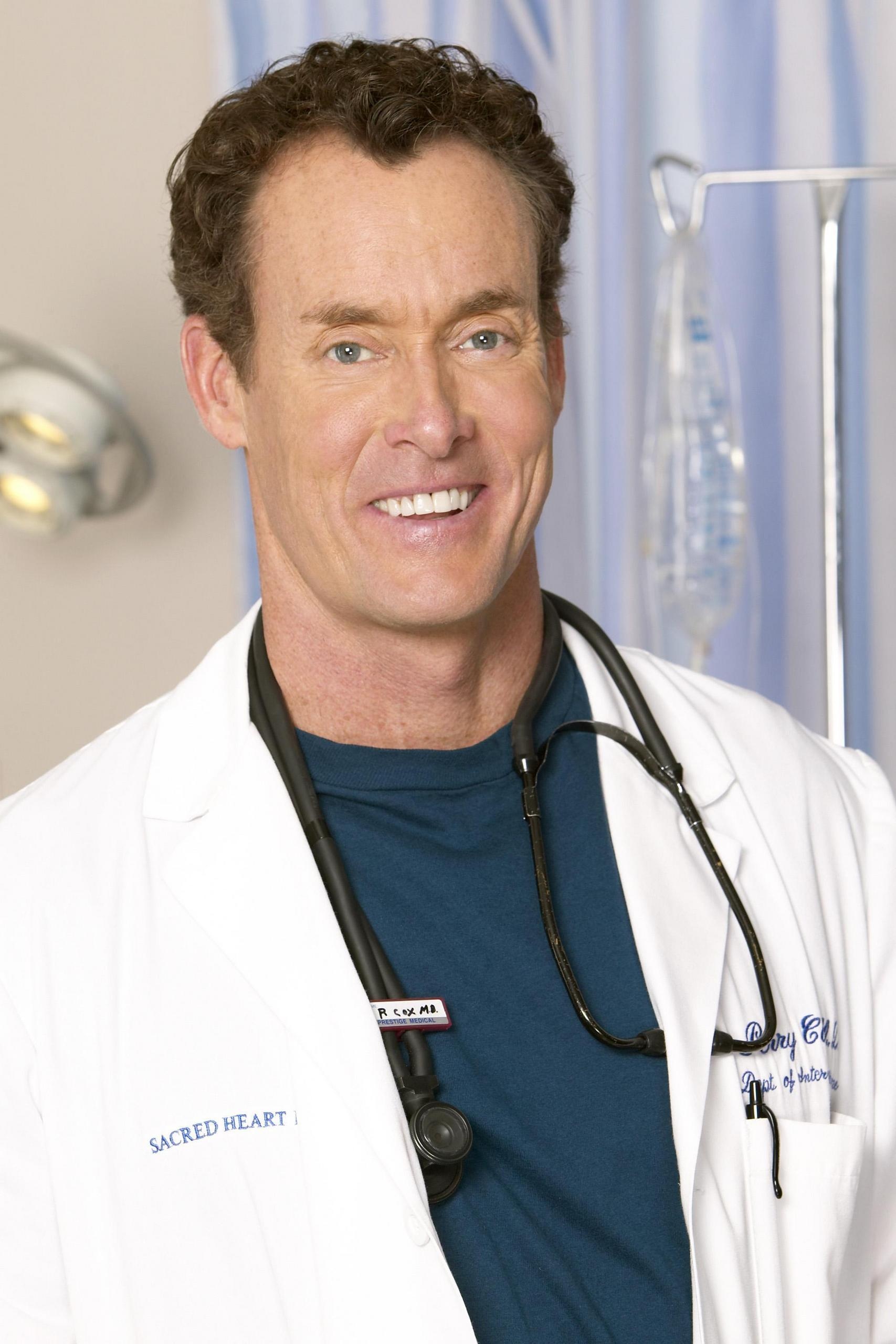 Scrubs (TV Series): John C. McGinley, Percival Ulysses “Perry” Cox, A sarcastic, cynical, misanthrope. 1710x2560 HD Background.