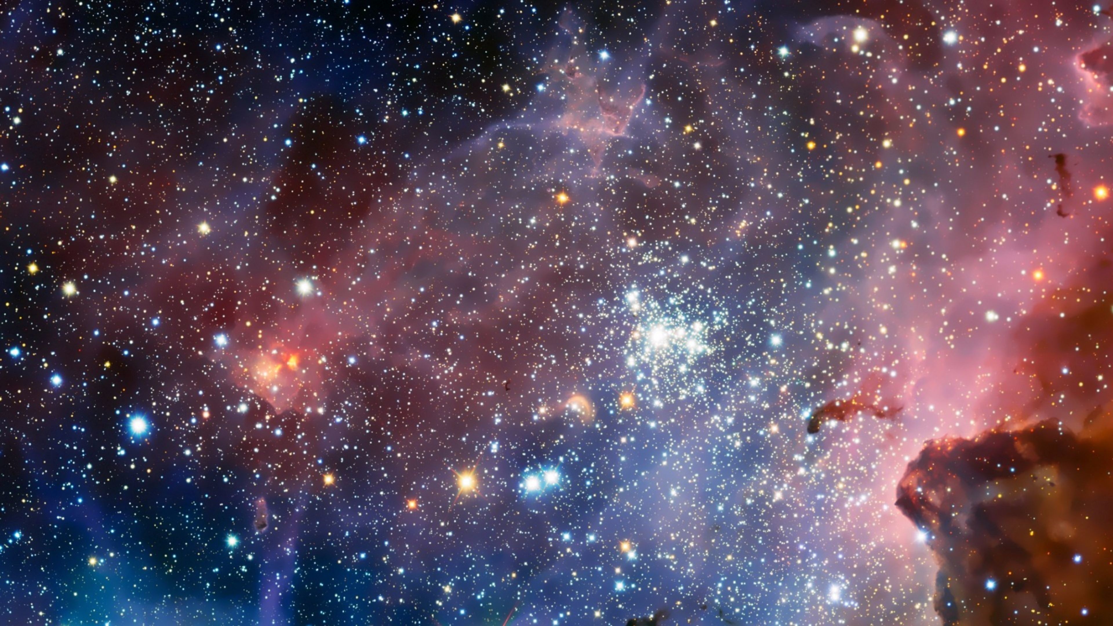 Webb's First Deep Field, Hubble Distant Galaxies, Space stars, HD wallpapers, 3840x2160 4K Desktop