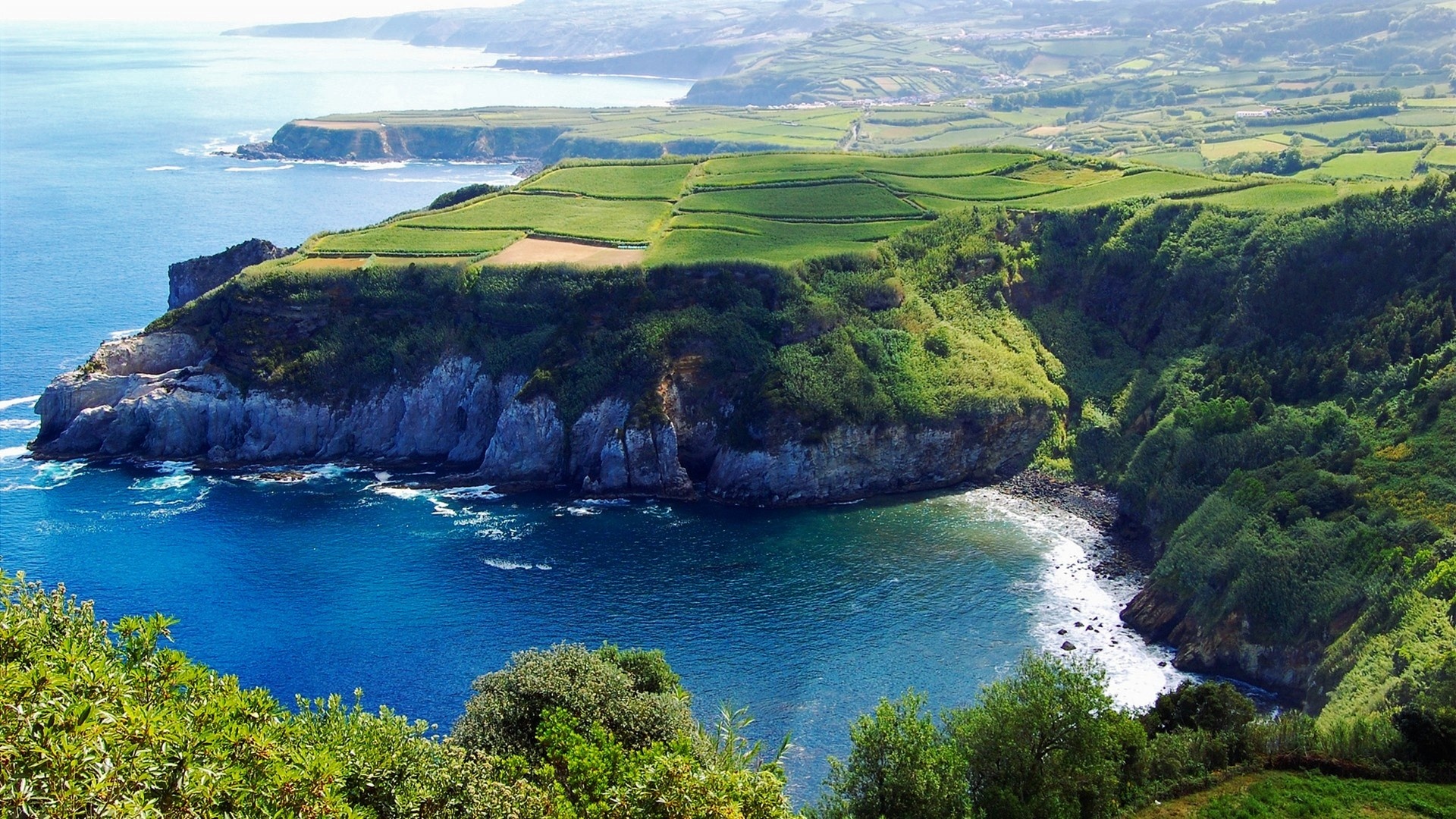 Azores, Travels, Coast of, Portugal, 1920x1080 Full HD Desktop