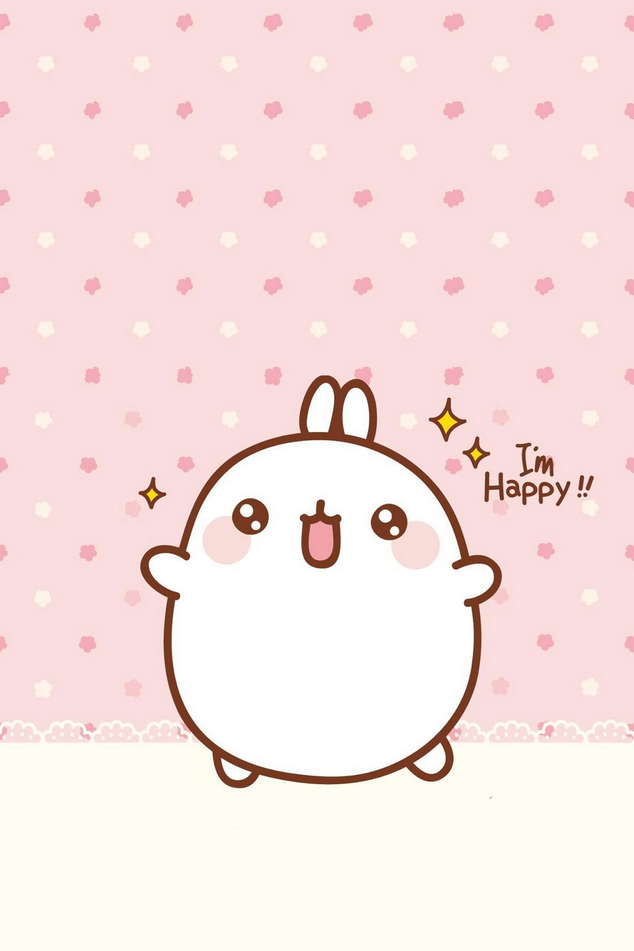 Kawaii, Cute bunny, Adorable wallpapers, Playful backgrounds, 1280x1920 HD Phone
