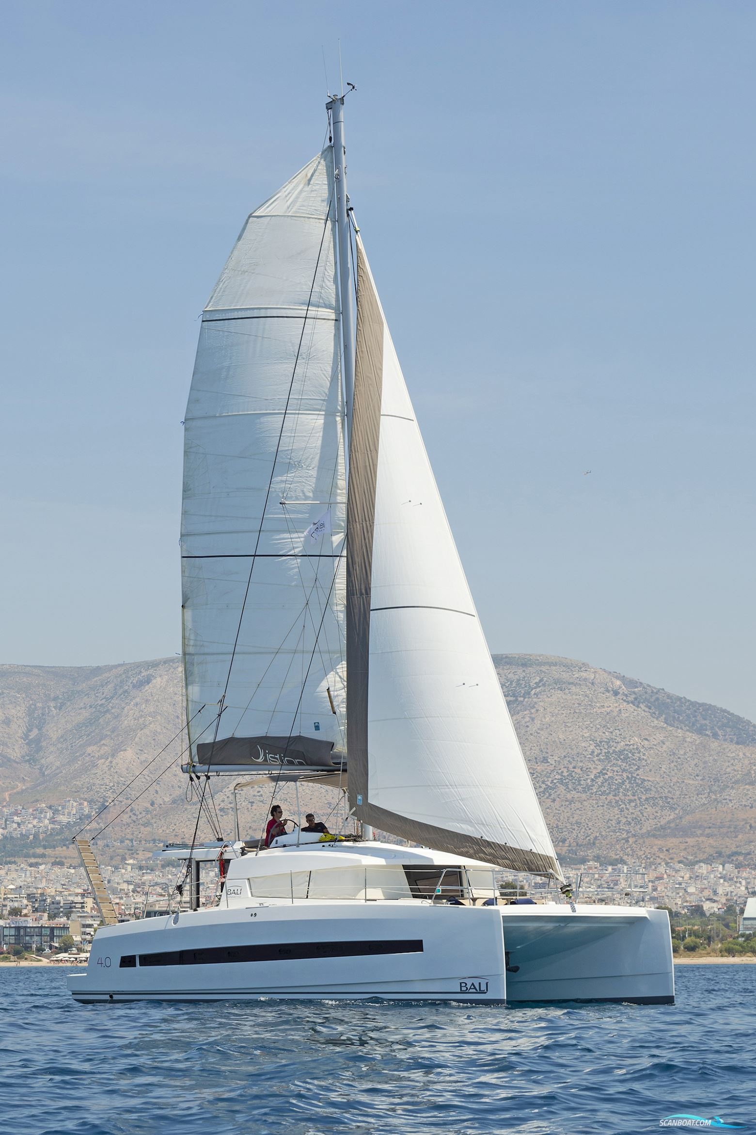 Catamaran: Multi-hull boat, Developed for sport and recreation. 1560x2340 HD Background.