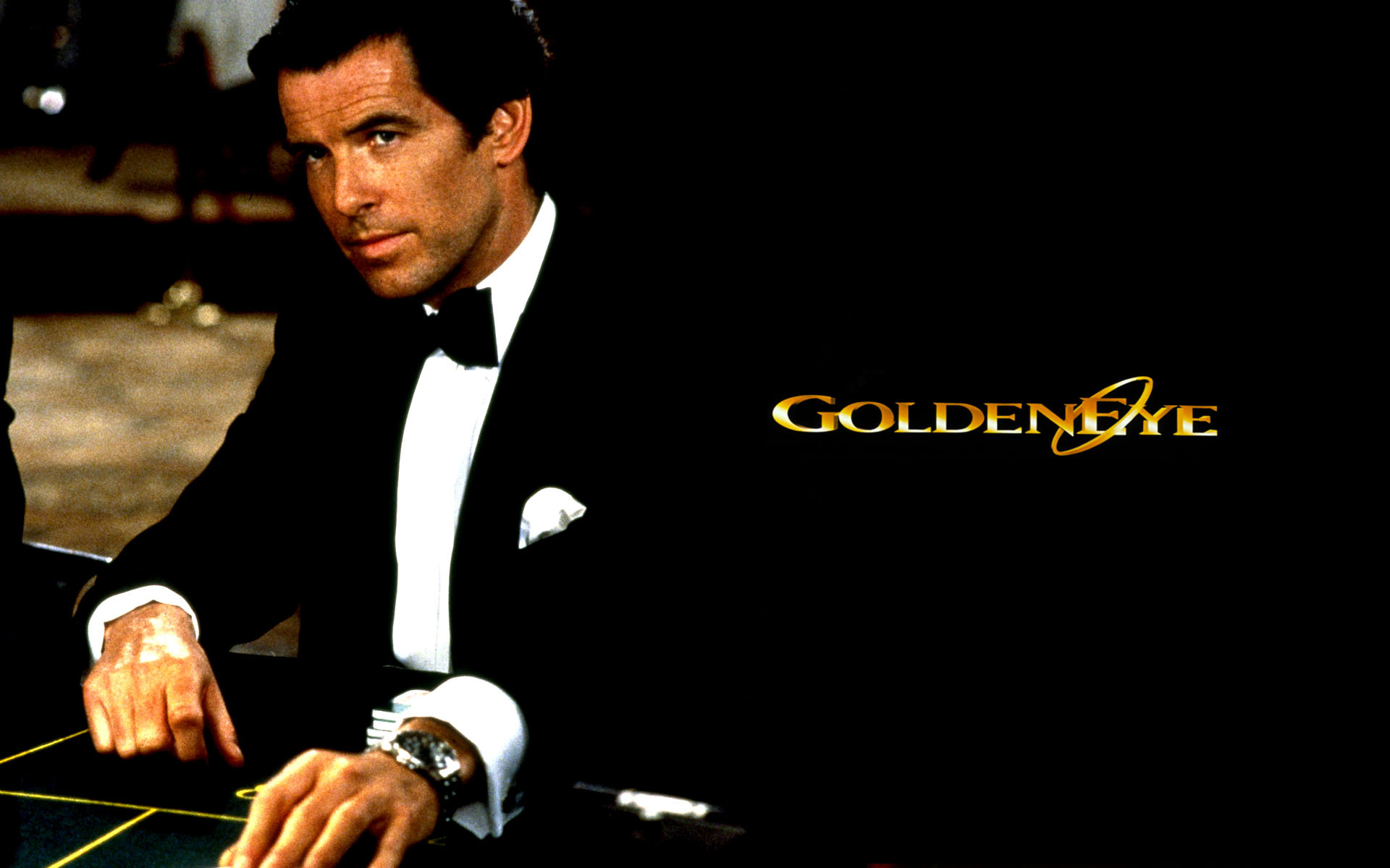 James Bond, Pierce Brosnan's suave charm, Handsome and charismatic, Admired actor, 1920x1200 HD Desktop