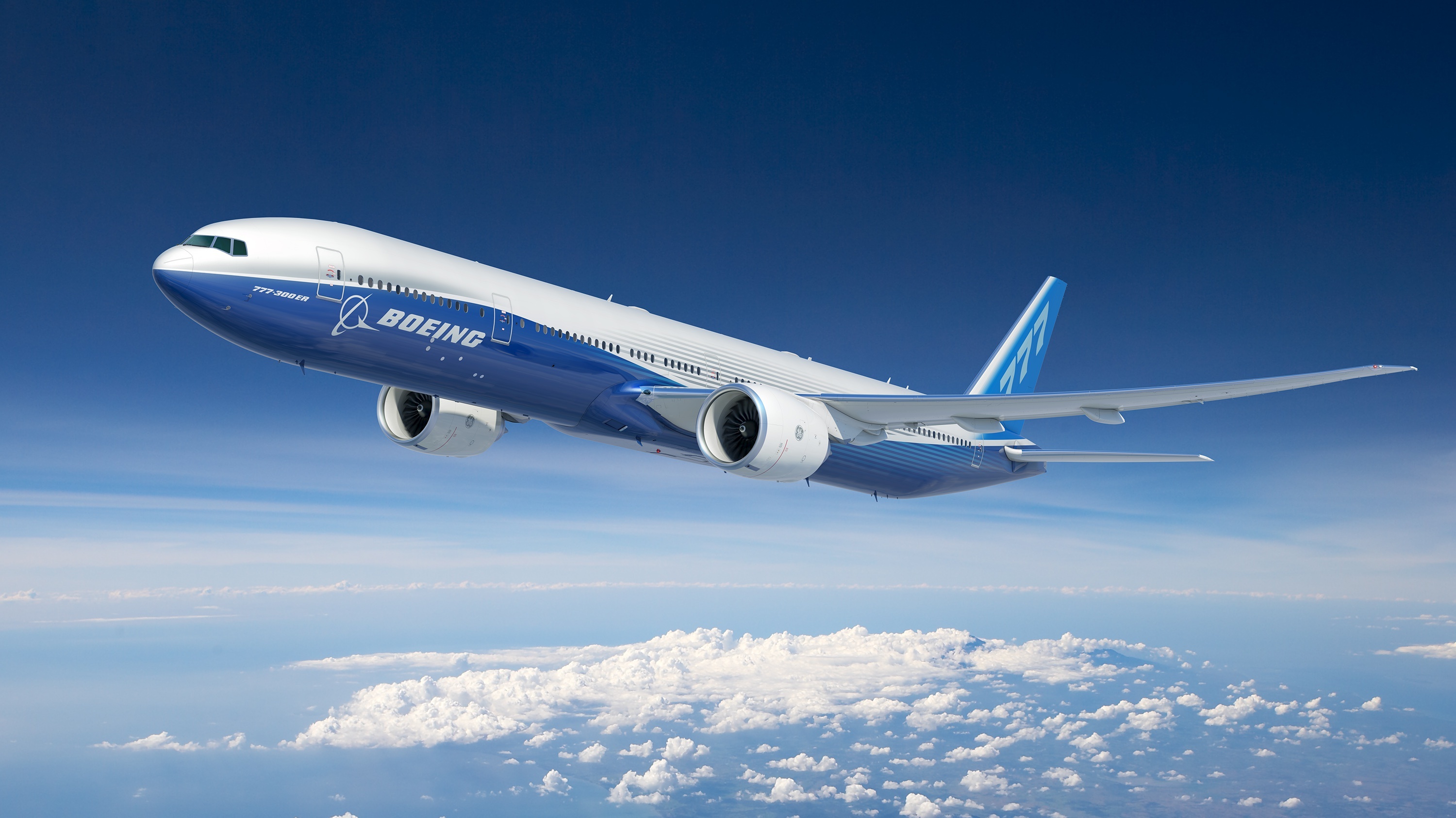 Boeing 777 300er, Long-haul travel, 3000x1690 HD Desktop