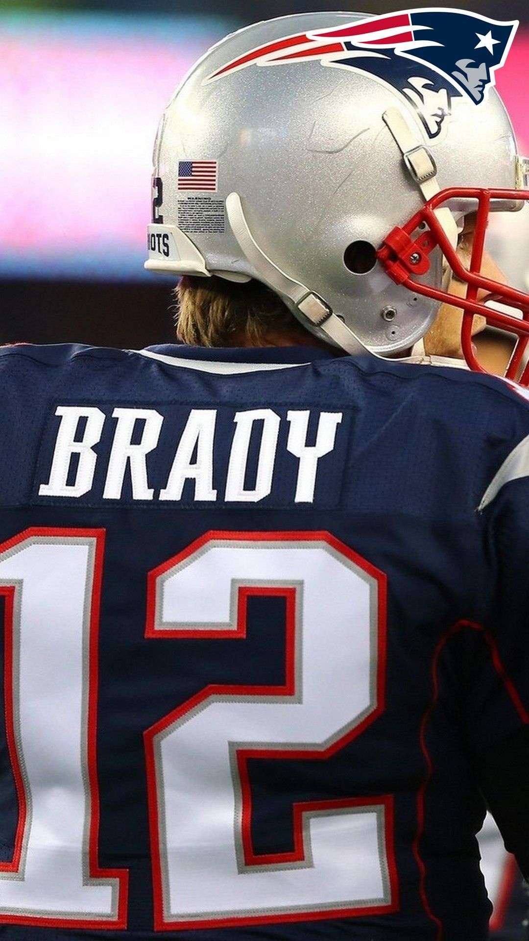 Tom Brady Patriots, iPhone wallpaper, NFL football, New England Patriots, 1080x1920 Full HD Handy
