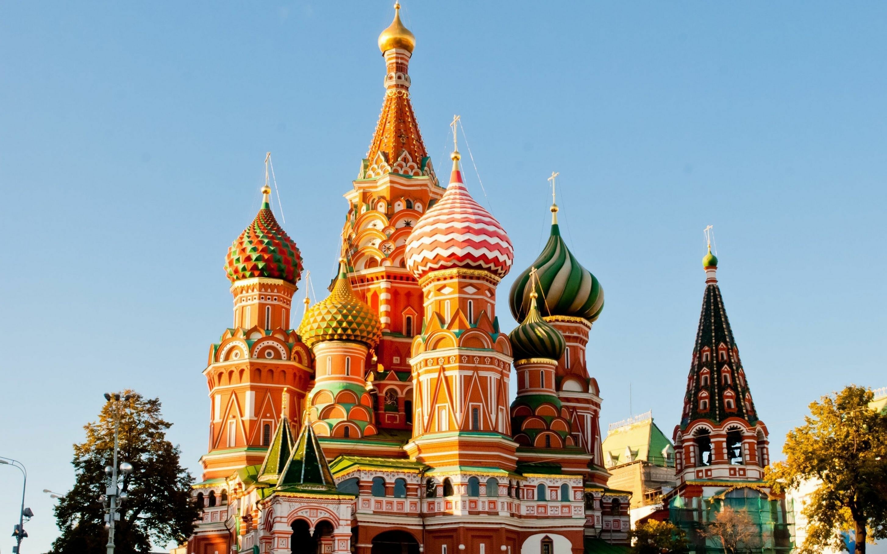Saint Basil's, Travels, Moscow wallpapers, Free download, 2910x1820 HD Desktop