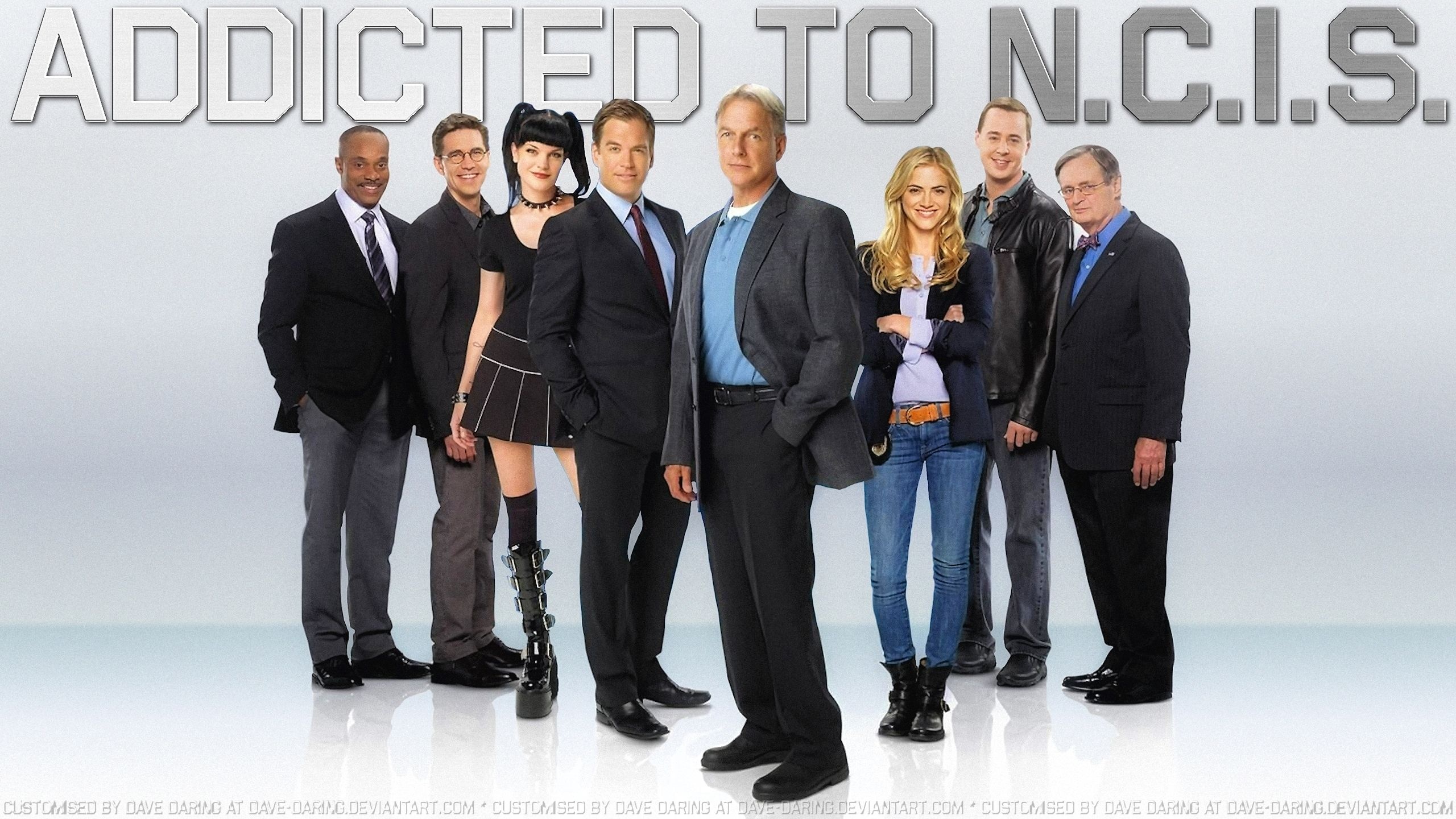 NCIS: Naval Criminal Investigative Service: A fictional team of special agents, Conducting criminal investigations involving the U.S. Navy and Marine Corps. 2560x1440 HD Wallpaper.