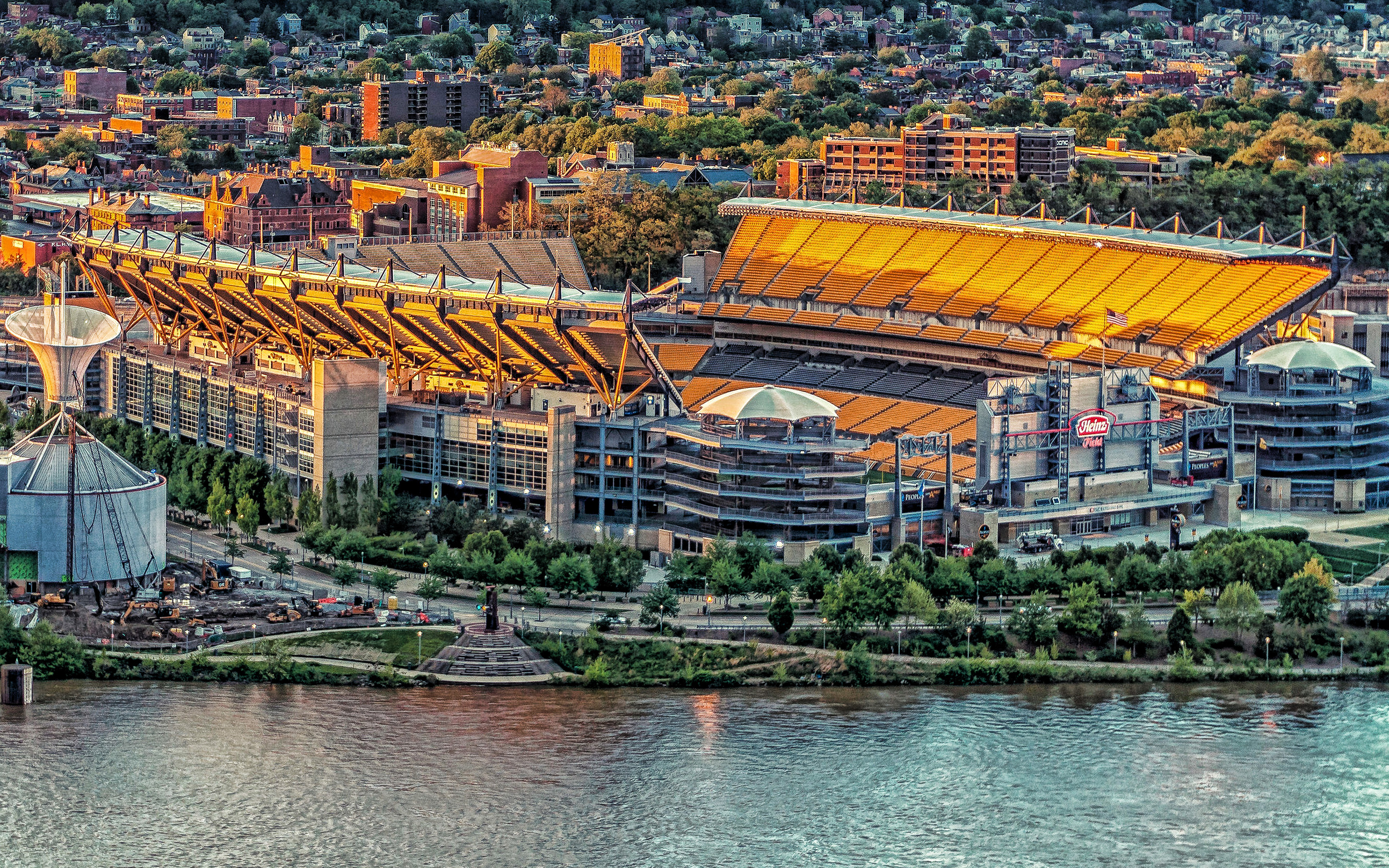 Heinz Field, Pittsburgh Steelers, NFL, 2880x1800 HD Desktop