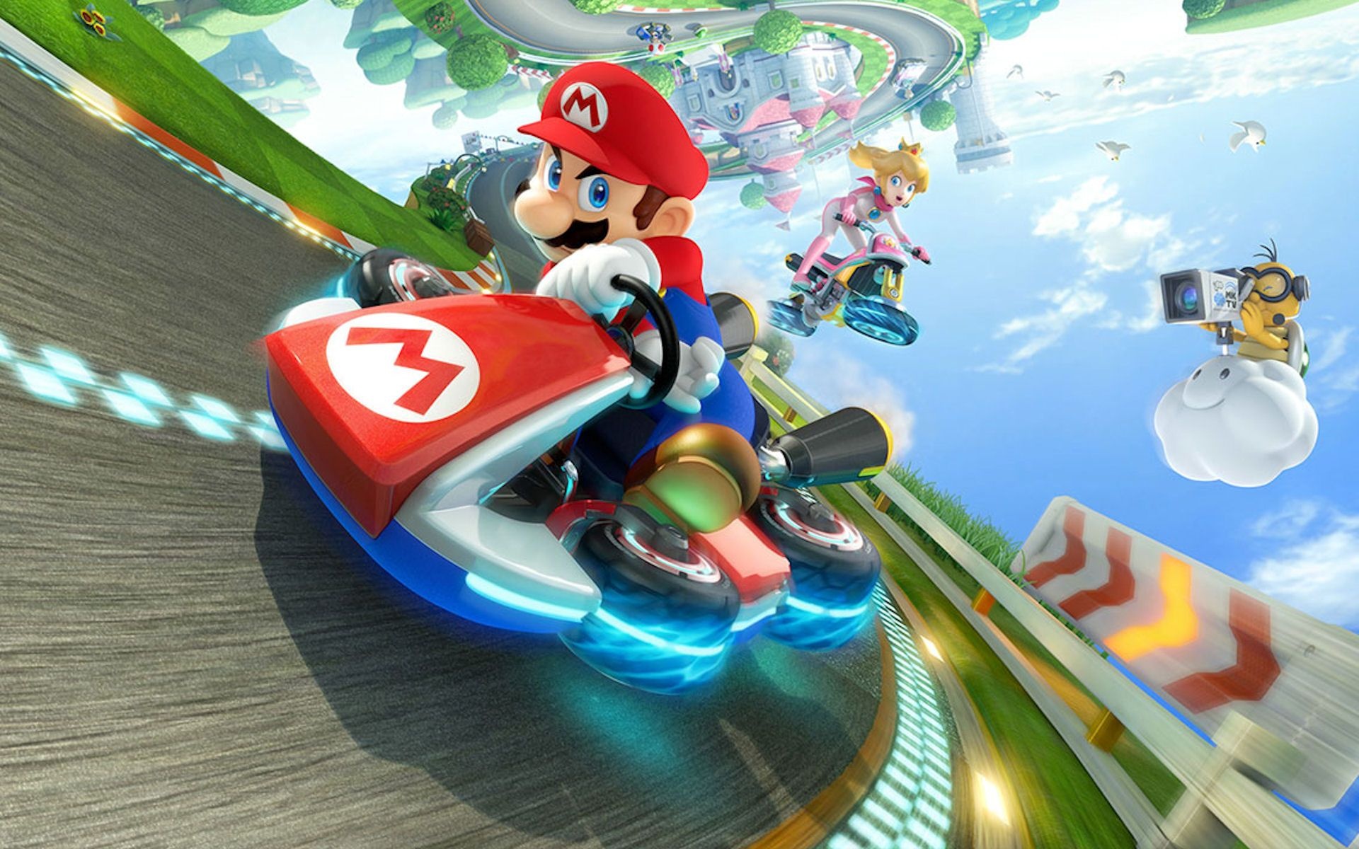 Mario Kart, Racing frenzy, Iconic characters, Dynamic tracks, 1920x1200 HD Desktop
