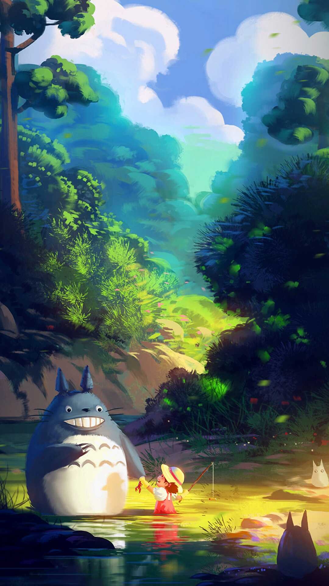 Studio Ghibli: Joe Hisaishi has become synonymous with the studio's distinctive sound and style. 1080x1920 Full HD Wallpaper.
