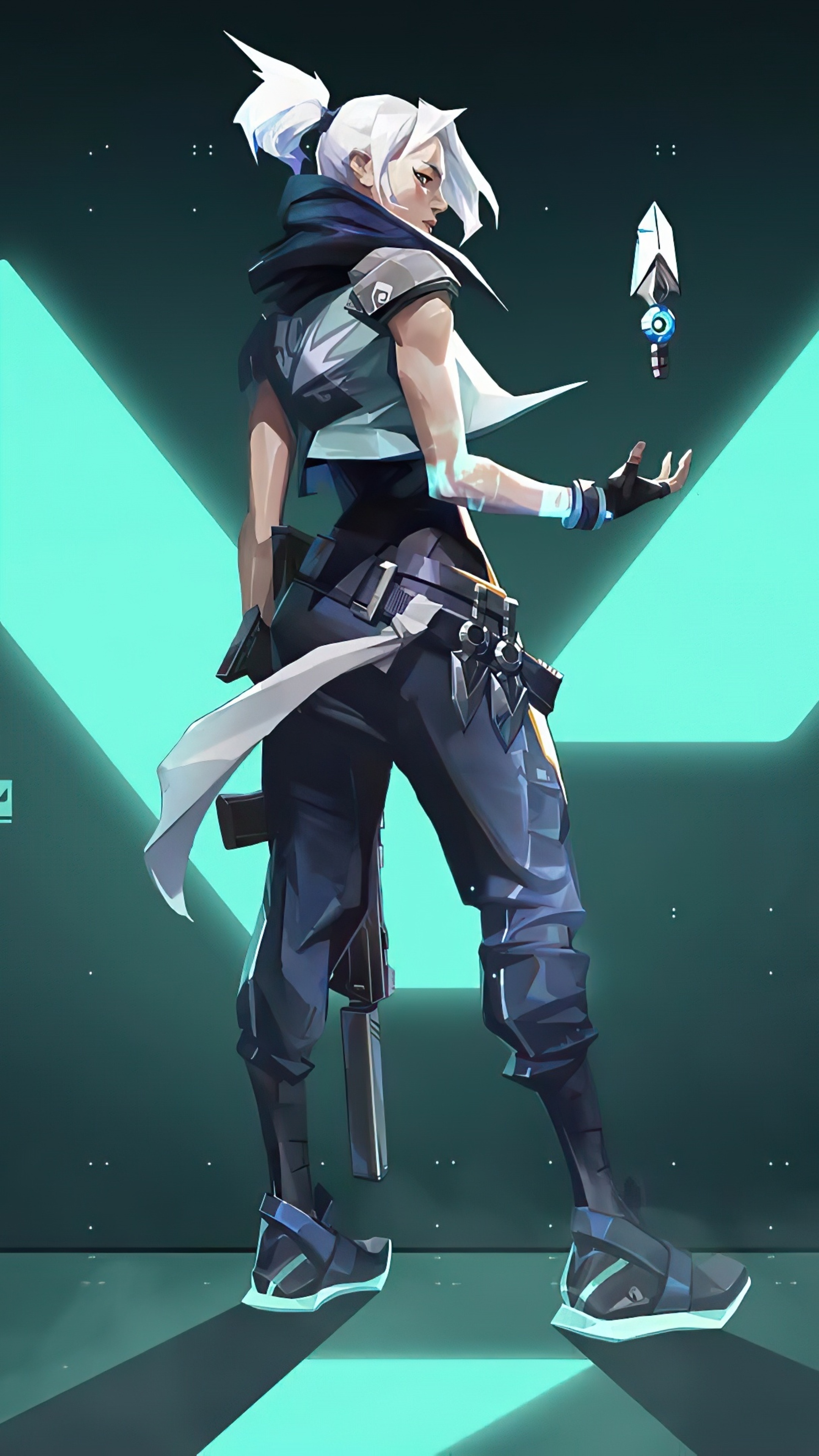 Jett's swift moves, Sony Xperia wallpapers, 4K gaming visuals, Game character portraits, 2160x3840 4K Handy